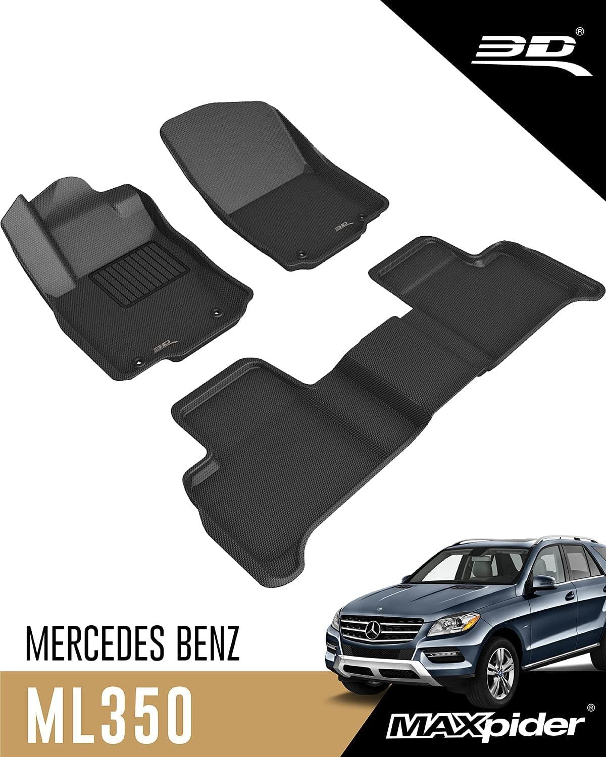 Interior/Upholstery - 2021 GLE All Weather Floor Mats - New - 2021 Mercedes-Benz GLE43 AMG - Los Angeles, CA 90210, United States
