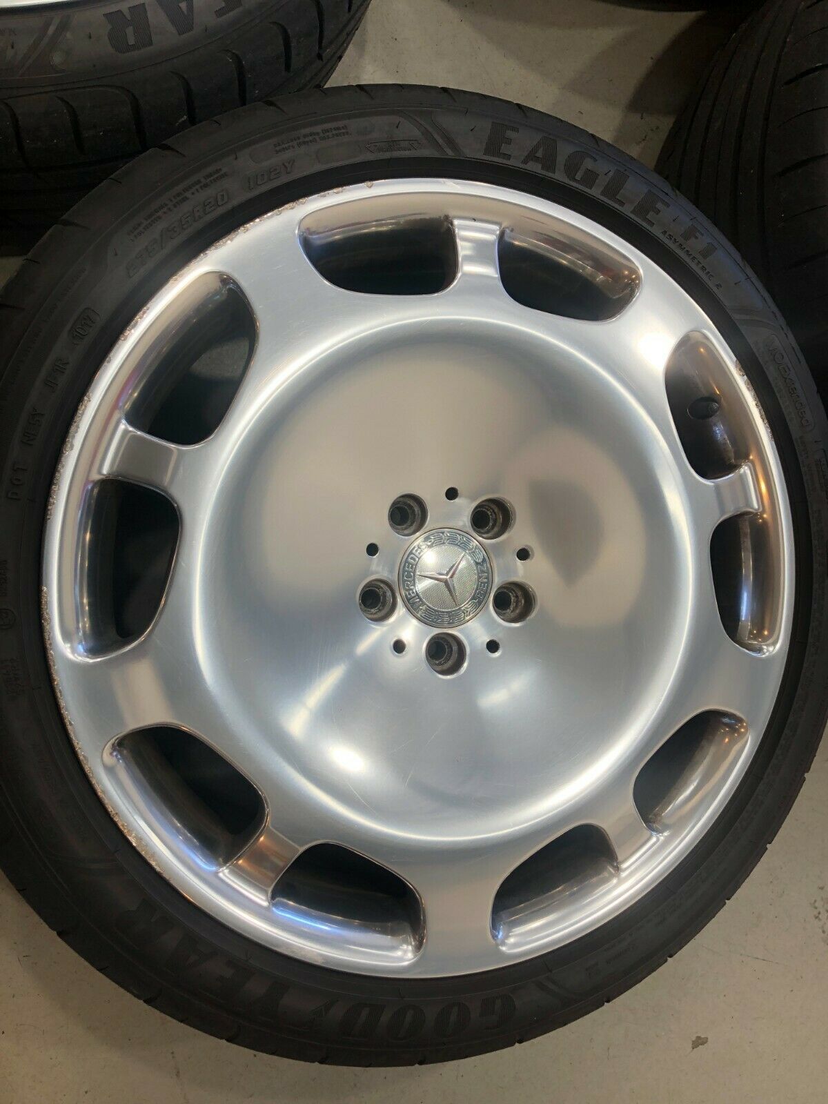Wheels and Tires/Axles - Maybach S600 S650 Exclusive Polished Wheels with Eagle F1 Tires - Used - 2014 to 2021 Mercedes-Benz S-Class - Richmond, BC V7P0A2, Canada