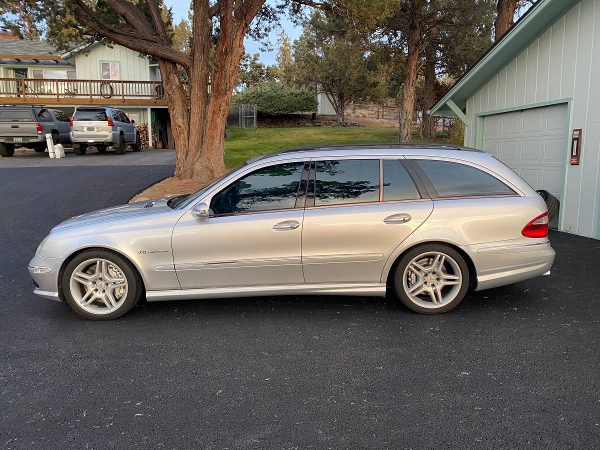 2006 Mercedes-Benz E55 AMG - 2006 MERCEDES E55 WAGON - Used - VIN wdbuh76j86a845490 - 127,000 Miles - 8 cyl - 2WD - Automatic - Wagon - Silver - Bend, OR 97703, United States