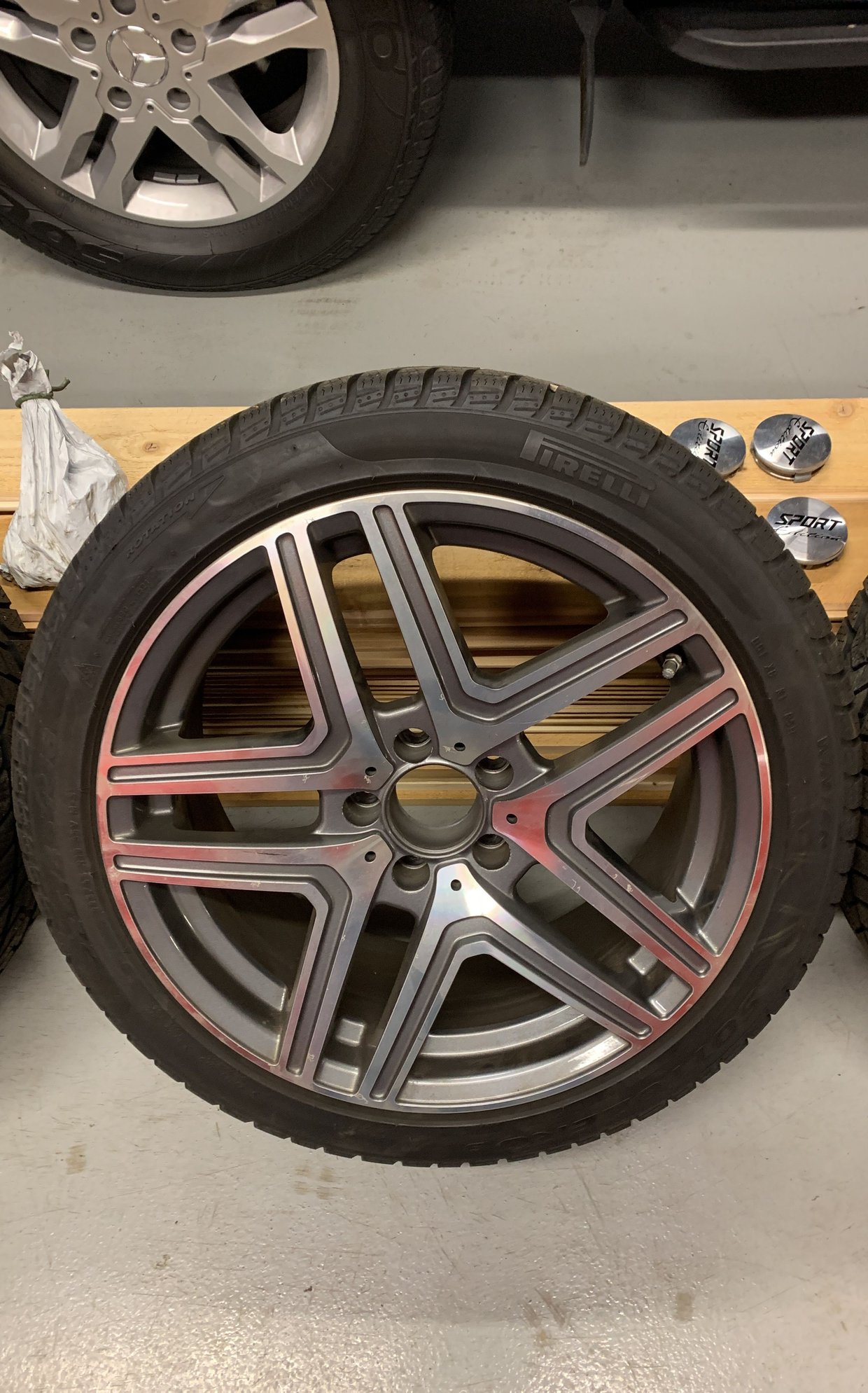 Wheels and Tires/Axles - C43 winter wheel package - Used - 2011 to 2019 Mercedes-Benz C-Class - Sewickley, PA 15143, United States