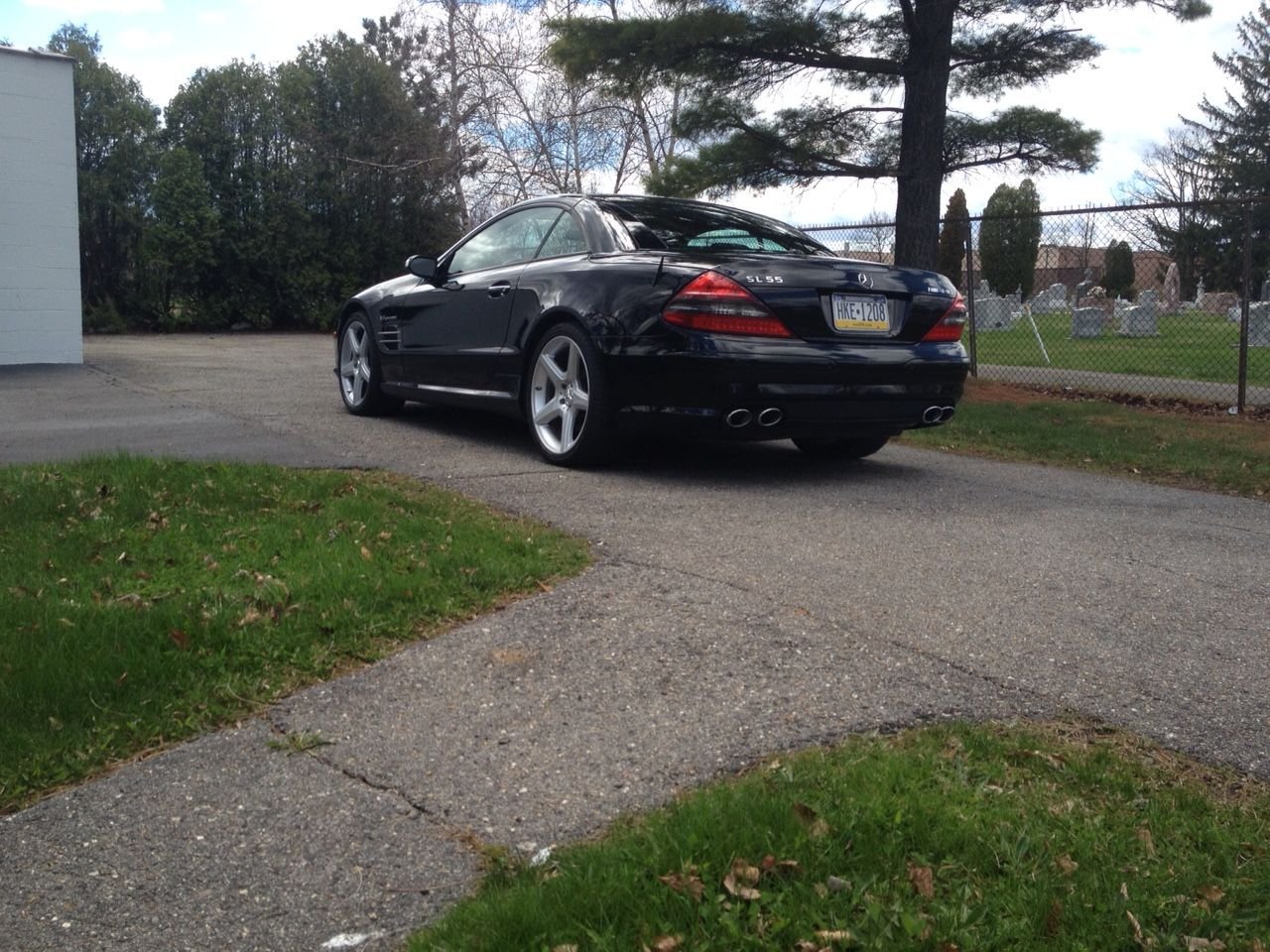 2008 Mercedes-Benz SL55 AMG - 2008 SL55AMG.  Black with black leather.  79,404 mi. - Used - VIN WDBSK72F38F138149 - 8 cyl - 2WD - Automatic - Convertible - Black - Drums, PA 18222, United States