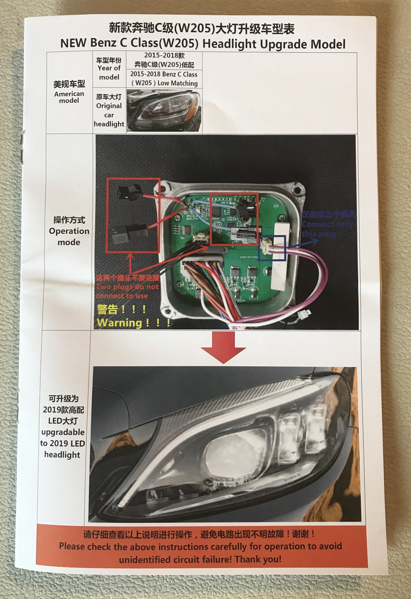 Another Led Headlight Upgrade Thread Mbworld Org Forums