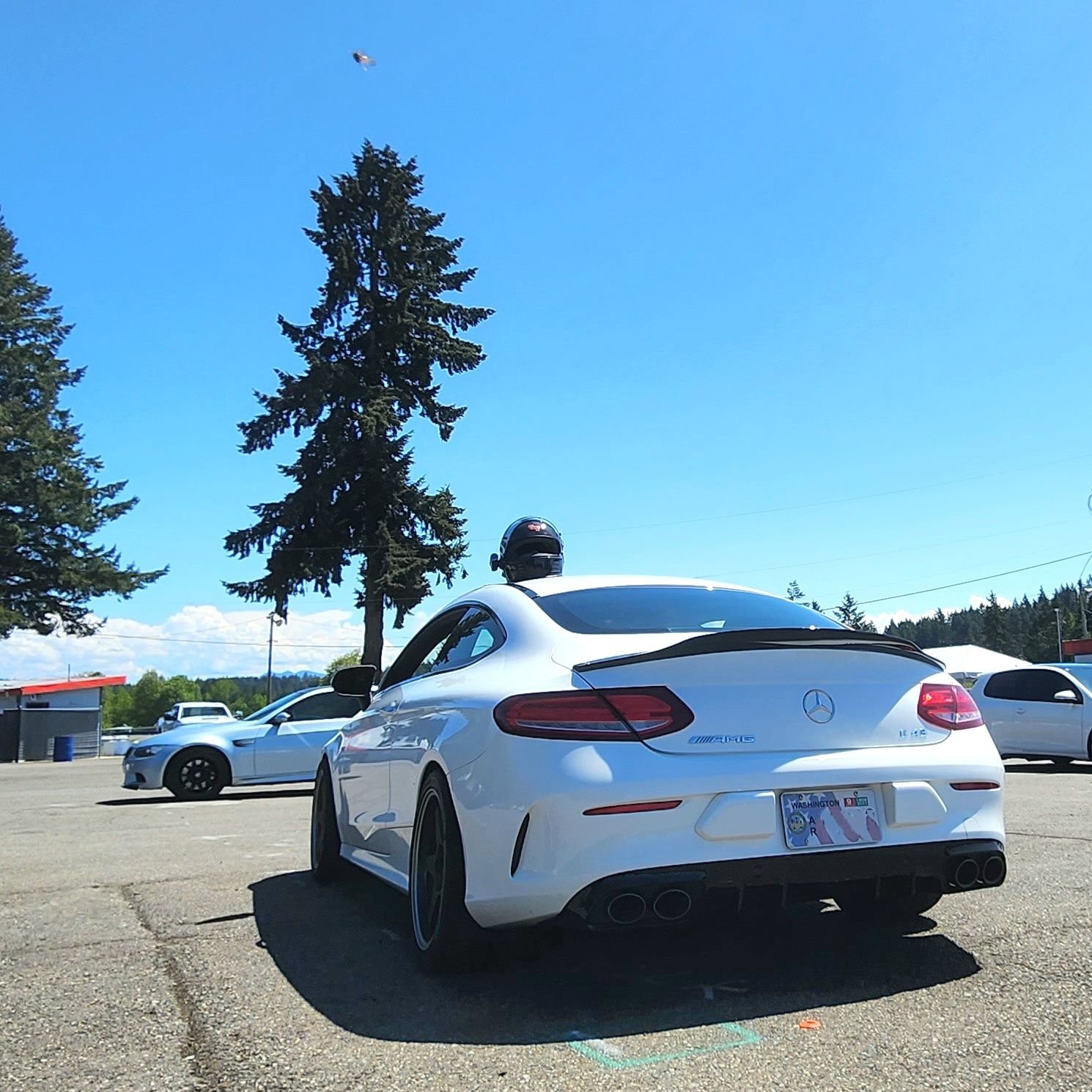 2018 Mercedes-Benz C43 AMG - 2018 C43 AMG Coupe - Used - VIN WDDWJ6EB9JF667481 - 30,600 Miles - 6 cyl - AWD - Automatic - Coupe - White - Eastmont, WA 98208, United States