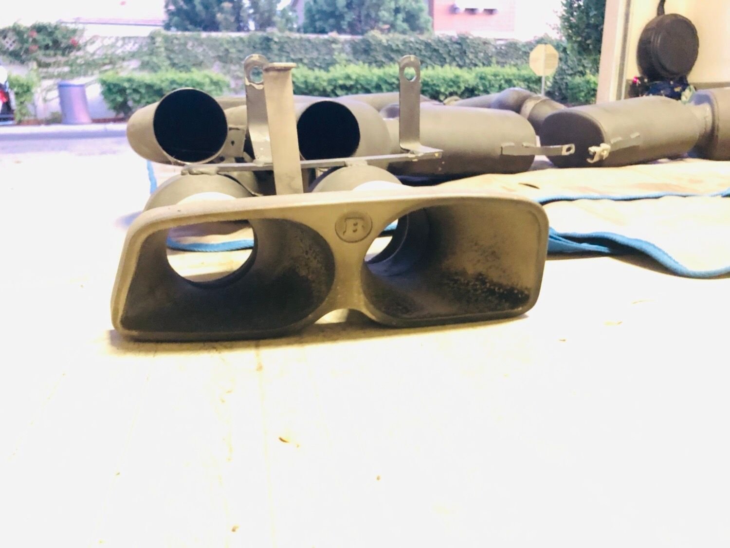 Engine - Exhaust - FS: Brabus electronica valve control exhaust system with diffuser and trunk spoiler - Used - 2014 to 2020 Mercedes-Benz S63L AMG - Diamond Bar, CA 91765, United States