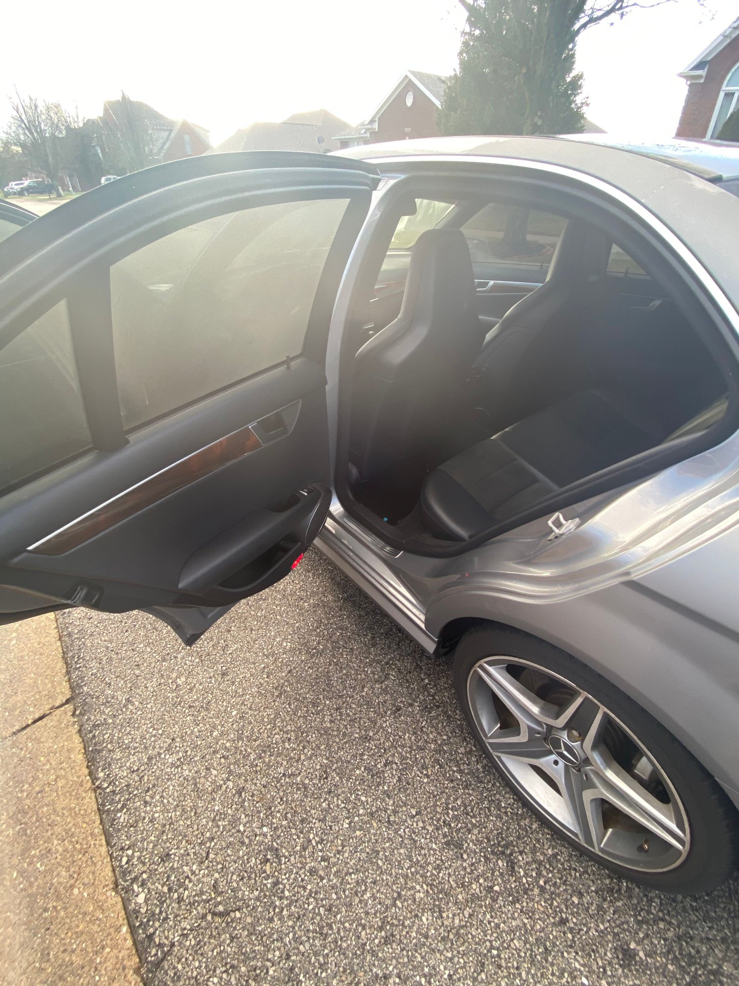 2012 Mercedes-Benz C63 AMG - 2012 C63 - 41k miles - Priced to Sell - Used - VIN WDDGF7HB6CA721729 - 41,743 Miles - 8 cyl - 2WD - Automatic - Sedan - Gray - Louisville, KY 40245, United States
