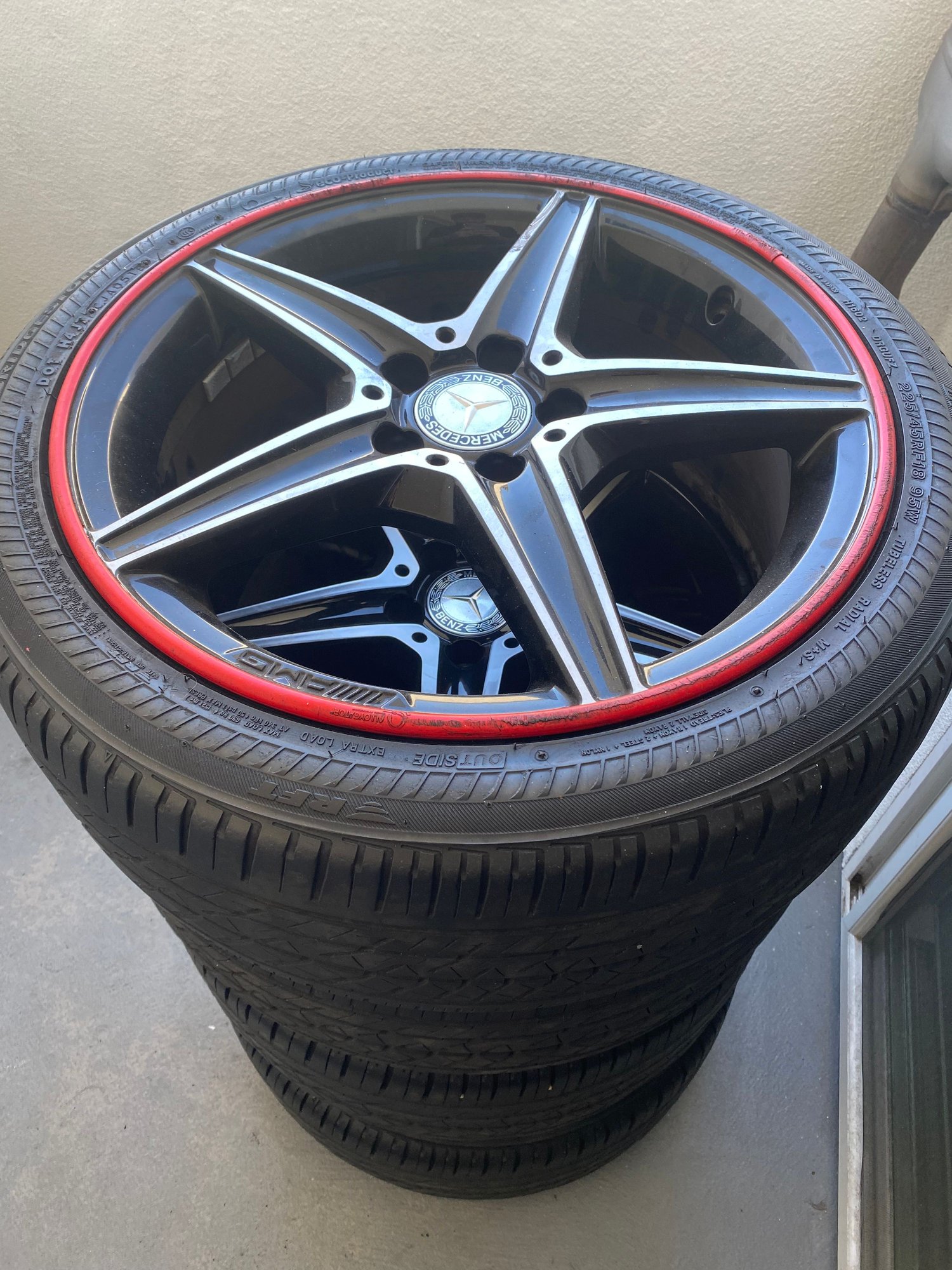 Wheels and Tires/Axles - Mercedes Benz AMG C300 C400 OEM Wheels Rims A-CLASS B-CLASS CLA - Used - All Years Mercedes-Benz C300 - All Years Mercedes-Benz C400 - Los Angeles, CA 90038, United States