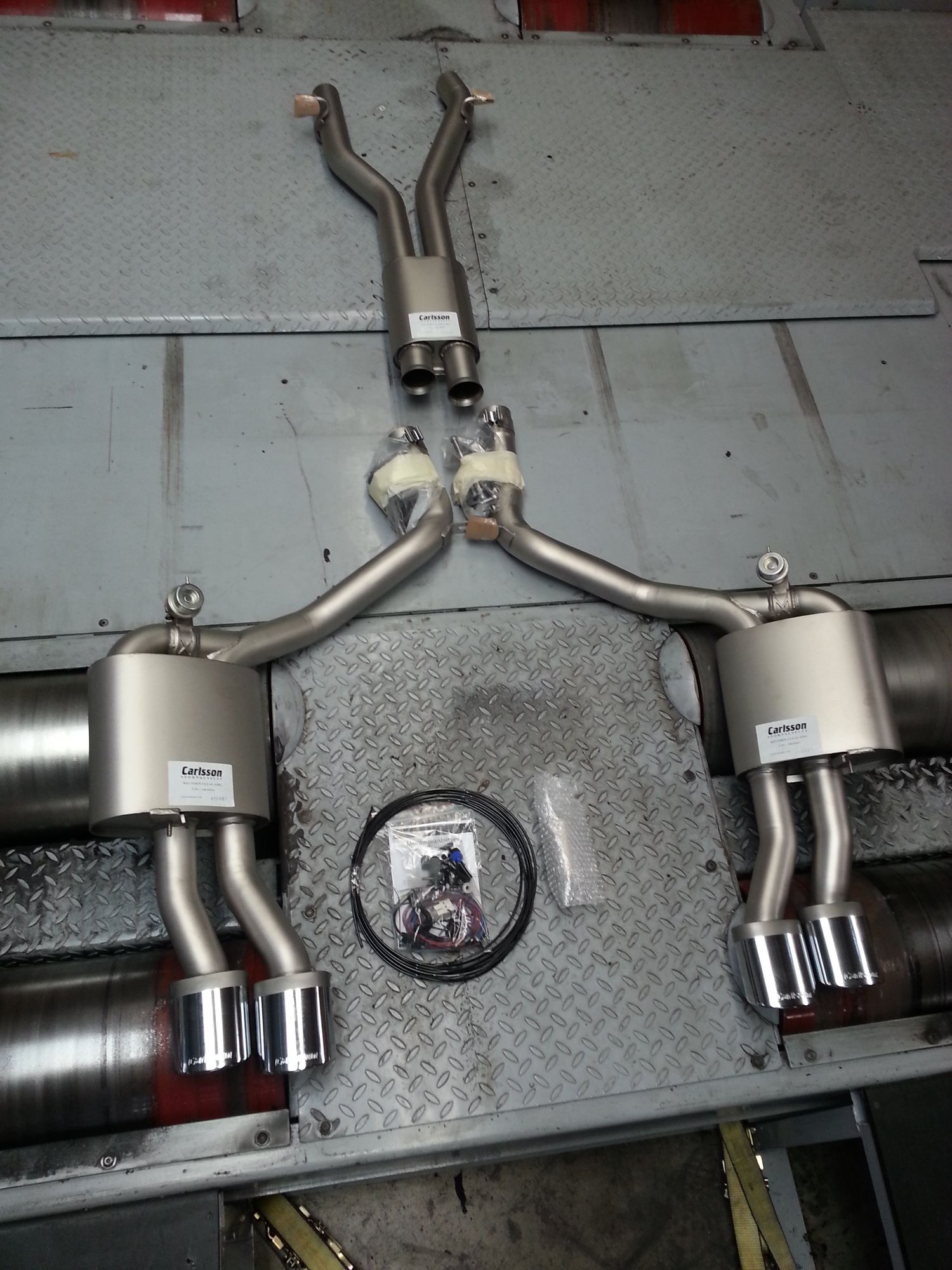 Engine - Exhaust - FS Brand new Valve Control sport exhaust system from Carlsson for a AMG CLS63 C218 - New - 2012 to 2018 Mercedes-Benz CLS63 AMG S - Seal Beach, CA 90740, United States