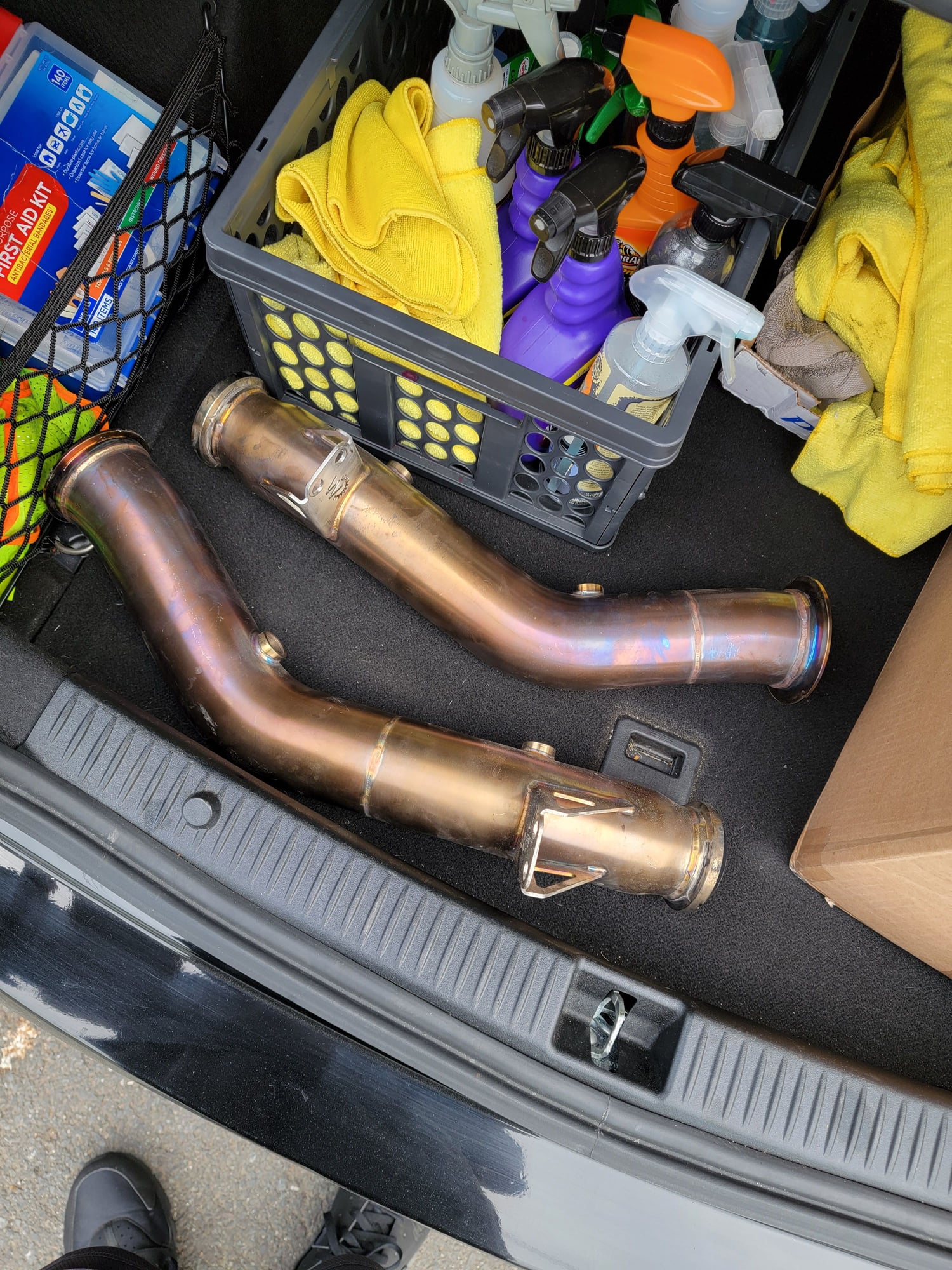 Engine - Exhaust - Weistec downpipes c43 - Used - 2016 to 2021 Mercedes-Benz C43 AMG - Somerville, NJ 08876, United States