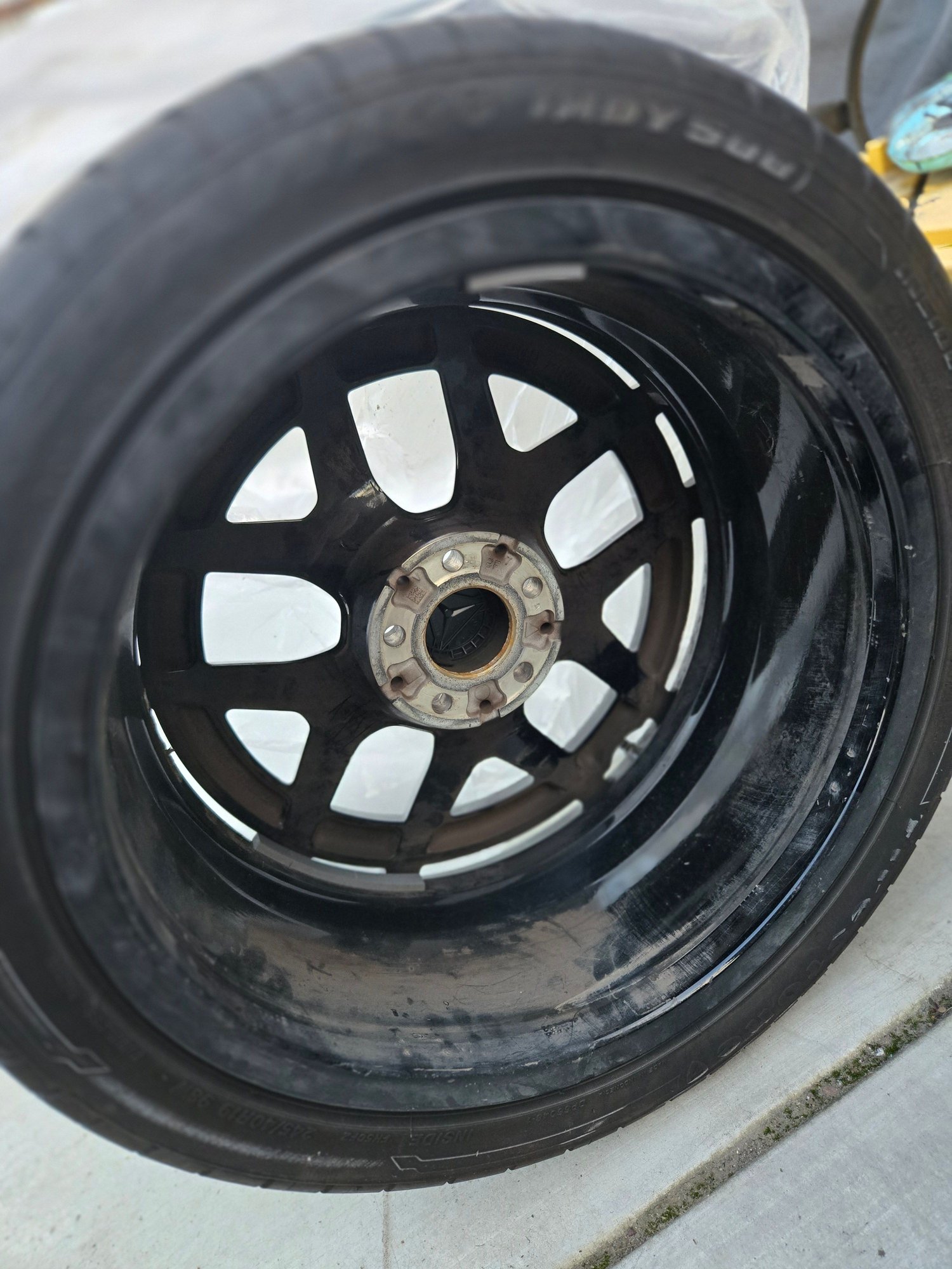 Wheels and Tires/Axles - 19" AMG Rims + Tires - Used - 2021 to 2023 Mercedes-Benz E350 - 2003 to 2023 Mercedes-Benz E300 - San Mateo, CA 94402, United States