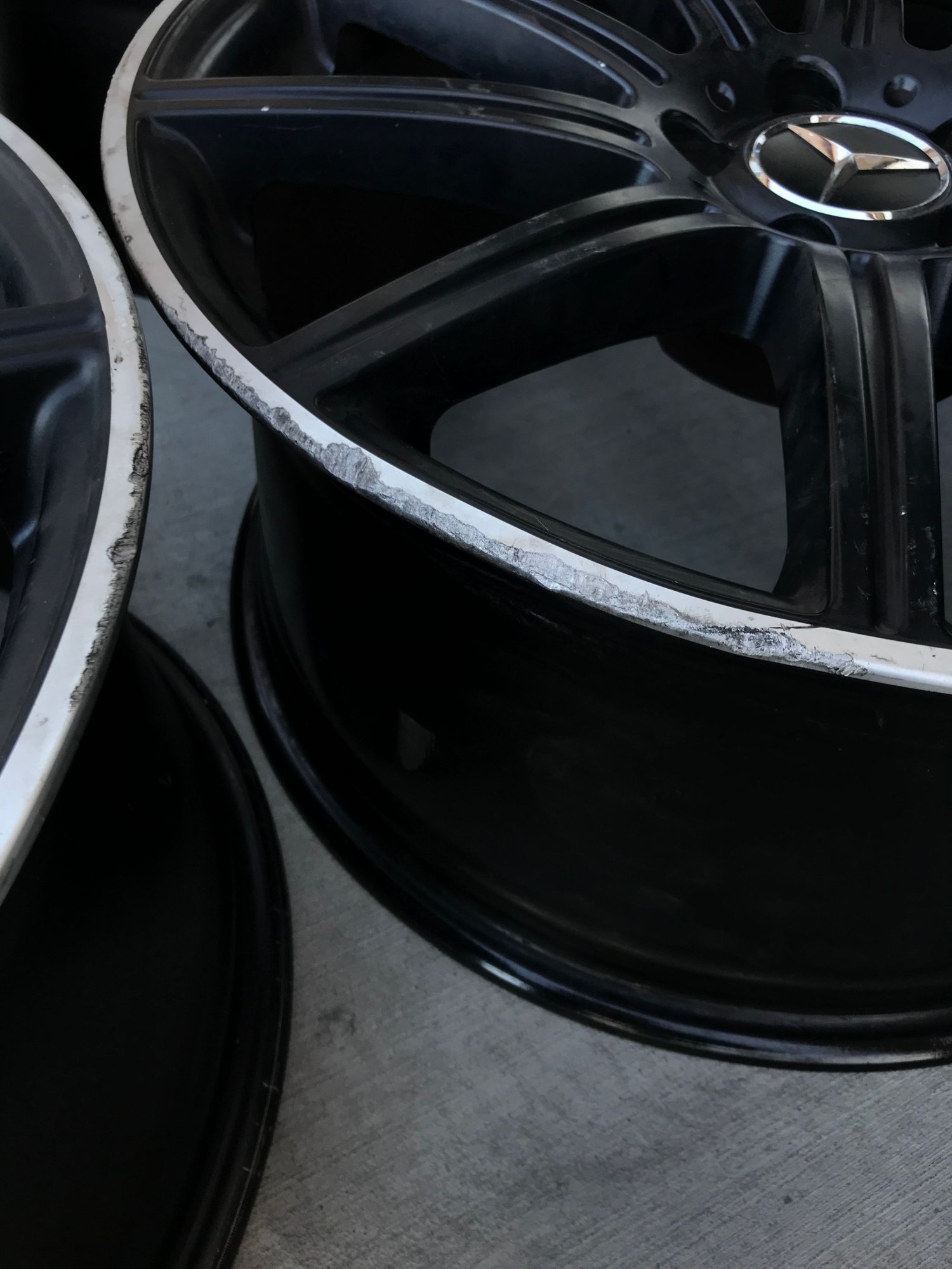 Wheels and Tires/Axles - E63s AMG W212 Satin Black Wheels - Used - 2014 to 2016 Mercedes-Benz E63 AMG S - Palm Springs, CA 92240, United States