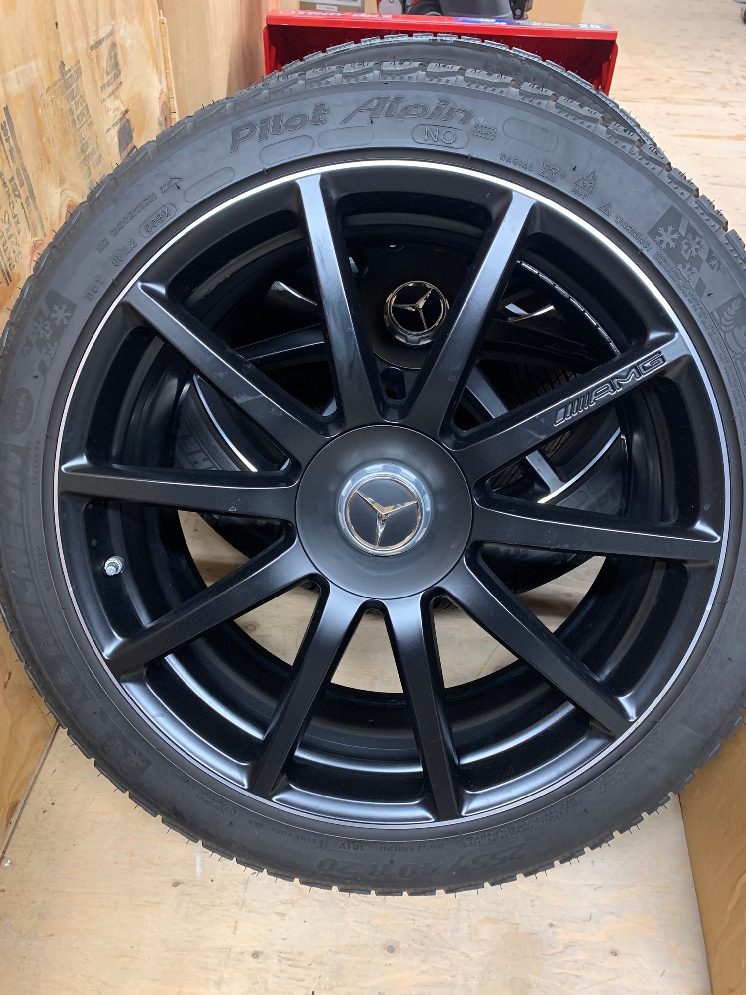 Wheels and Tires/Axles - S63 wheels and winter tires - Used - 2017 to 2019 Mercedes-Benz S63 AMG - Andover, MA 01810, United States