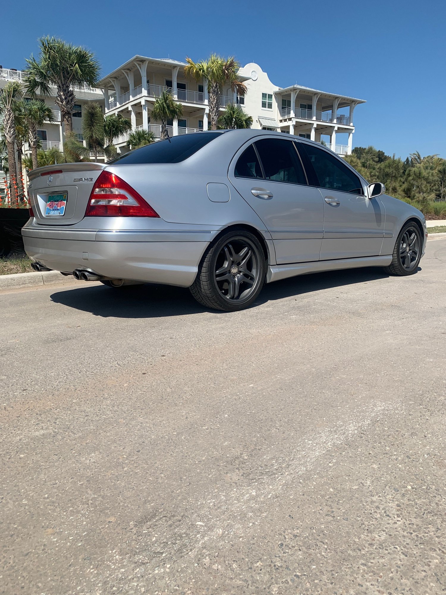 2005 Mercedes-Benz C55 AMG - 2005 C55 - Used - VIN WDBRF76J75F608423 - 128,600 Miles - 8 cyl - 2WD - Automatic - Sedan - Silver - Tampa, FL 33611, United States