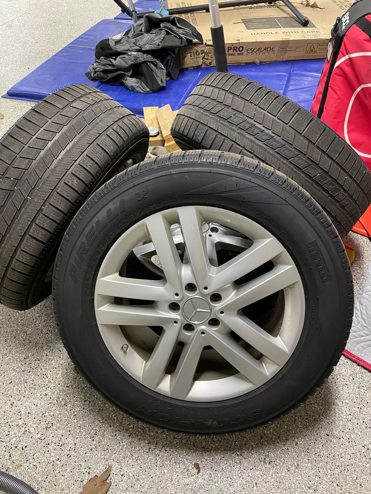 Wheels and Tires/Axles - Used MB 19” Wheels w/sensors - Used - 2014 to 2018 Mercedes-Benz GLS450 - Holland, MI 49423, United States