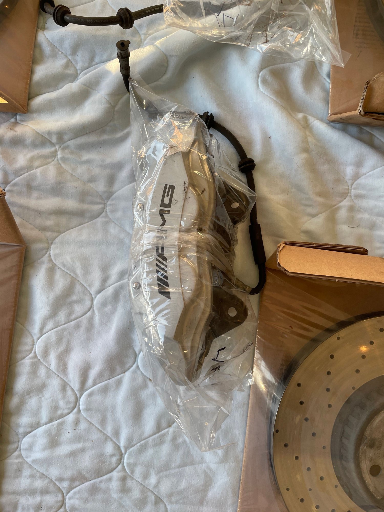 Brakes - 2019 Mercedes C43 AMG Brake set (Full front and rear set) - Used - 2014 to 2019 Mercedes-Benz C43 AMG - Bethlehem, PA 18020, United States