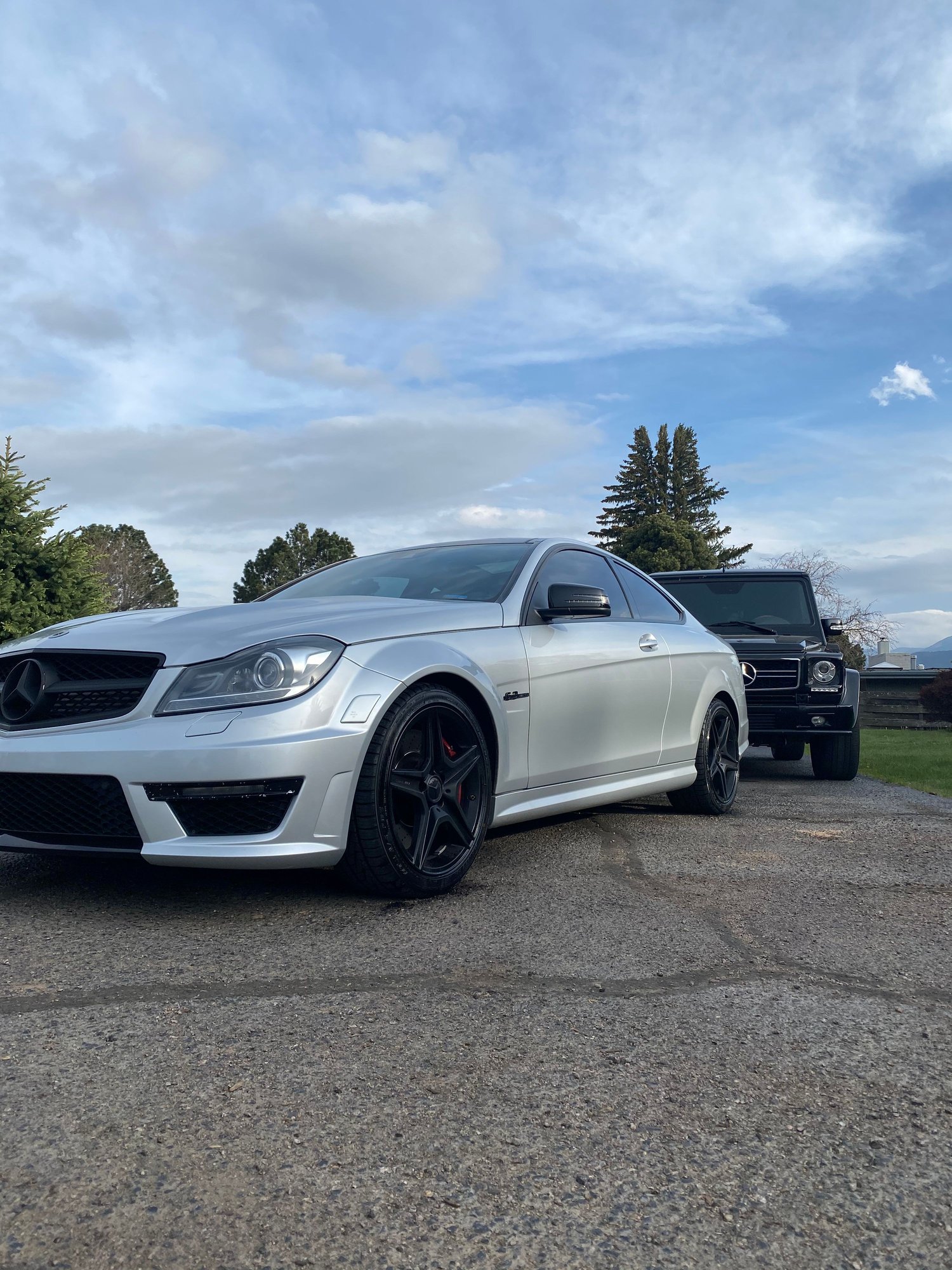 2013 Mercedes-Benz C63 AMG - 2013 C63 for sale - Used - VIN WDDGJ7HBXDG041765 - 60,000 Miles - 8 cyl - 2WD - Automatic - Coupe - Silver - Colorado Springs, CO 80904, United States