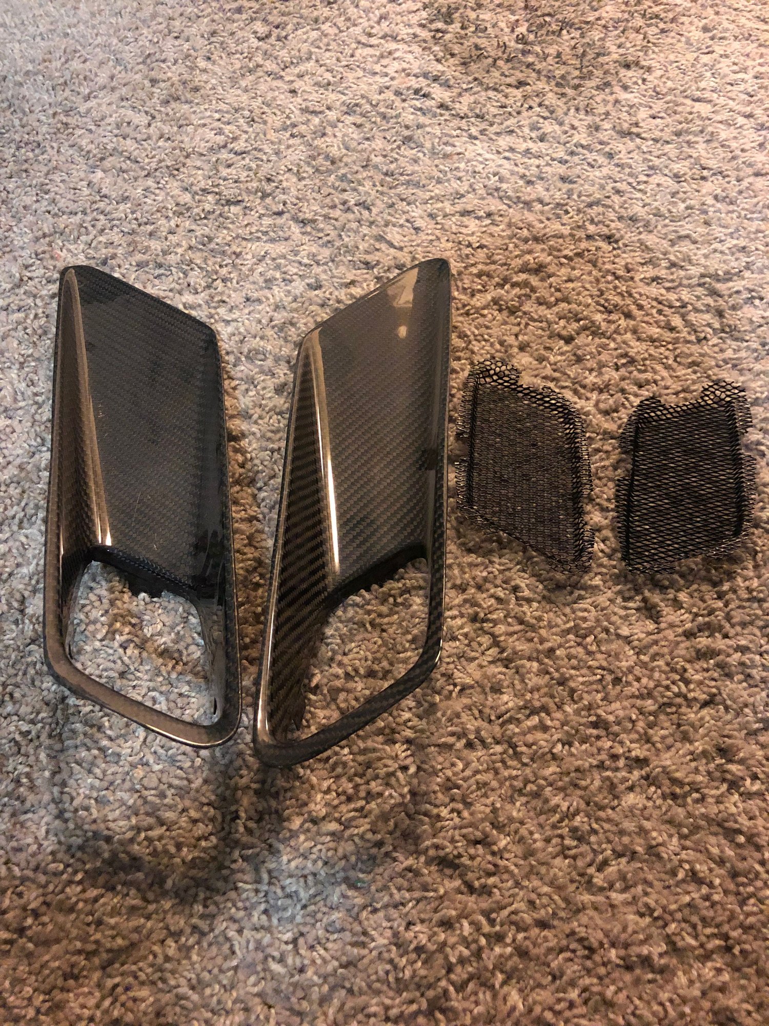 Exterior Body Parts - C63 Black Series/Edition 507 Hood Vents Carbon Fiber - New - 2012 to 2015 Mercedes-Benz C63 AMG - Dallas, TX 75093, United States