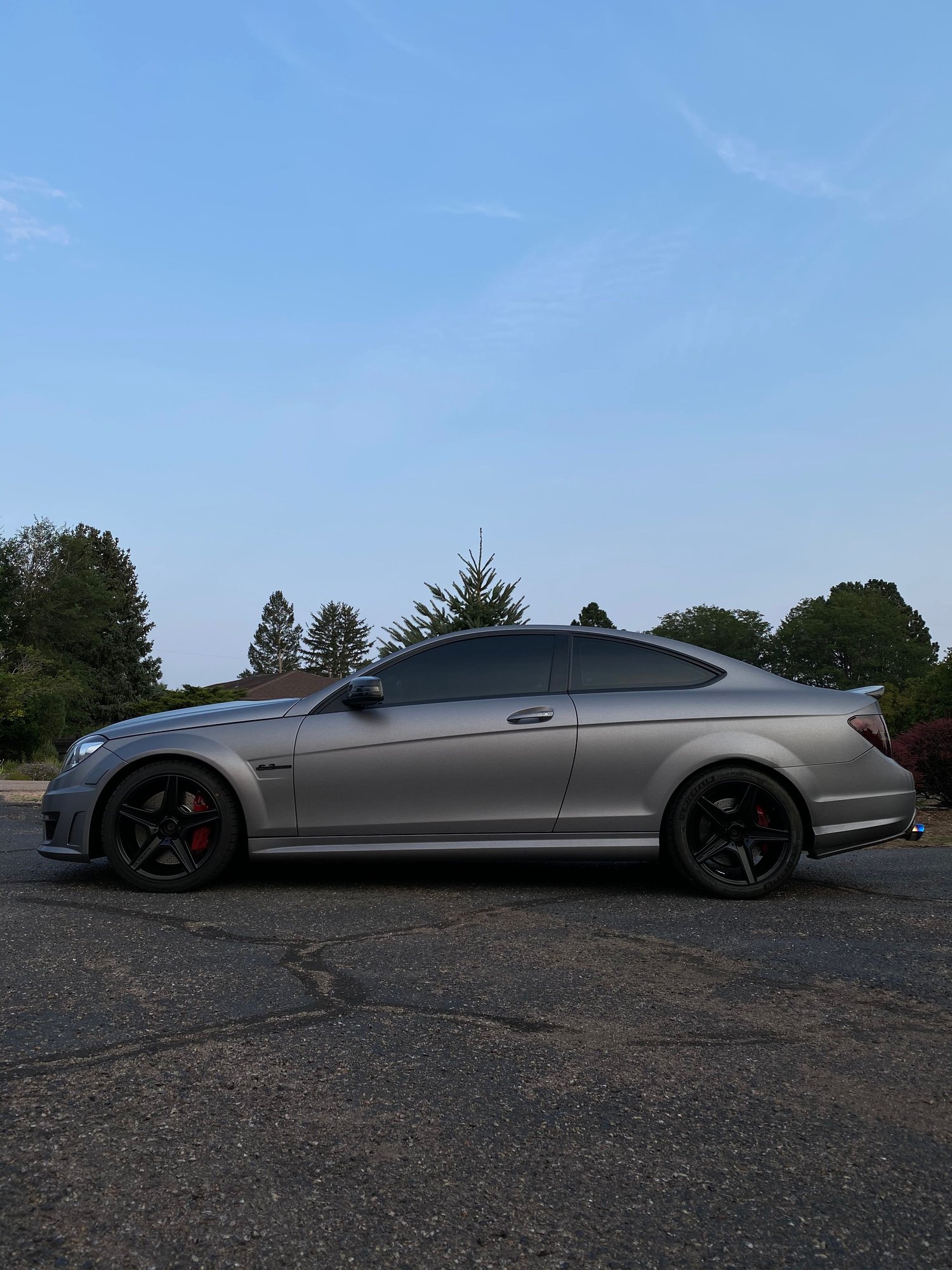 2013 Mercedes-Benz C63 AMG - 2013 C63 for sale - Used - VIN WDDGJ7HBXDG041765 - 60,000 Miles - 8 cyl - 2WD - Automatic - Coupe - Silver - Colorado Springs, CO 80904, United States