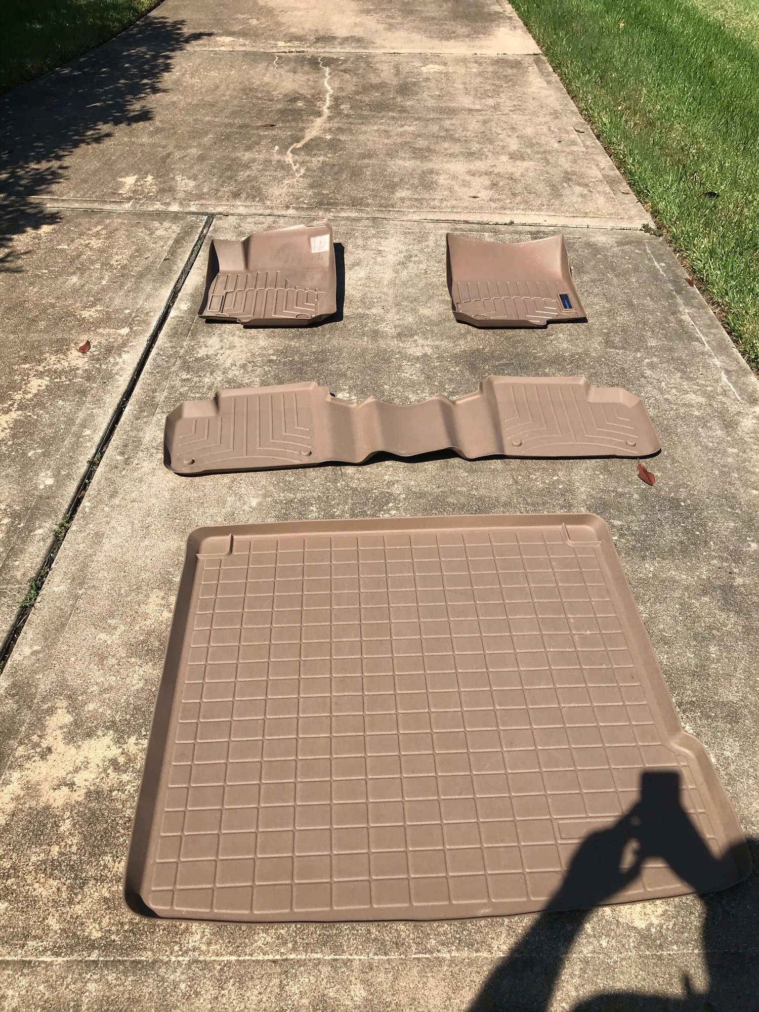 Interior/Upholstery - W166 ML350 2012-2019 Weather Tech Floorliner and Trunk Liner - Used - 2012 to 2019 Mercedes-Benz ML350 - Houston, TX 77094, United States