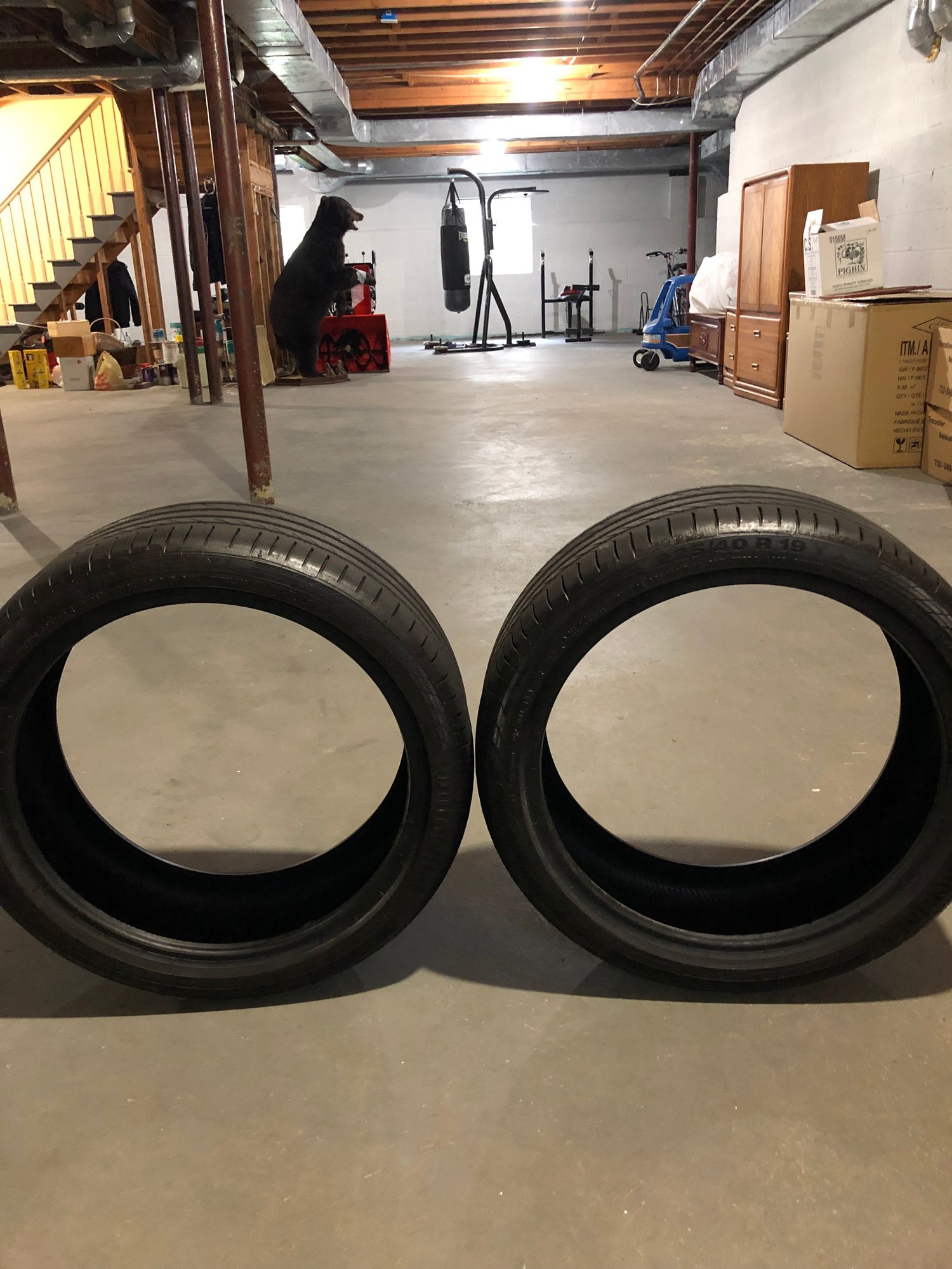 Wheels and Tires/Axles - Continental contisport contact 5 SSR set of 2 - lightly used - Used - All Years Mercedes-Benz C43 AMG - Whippany, NJ 07981, United States