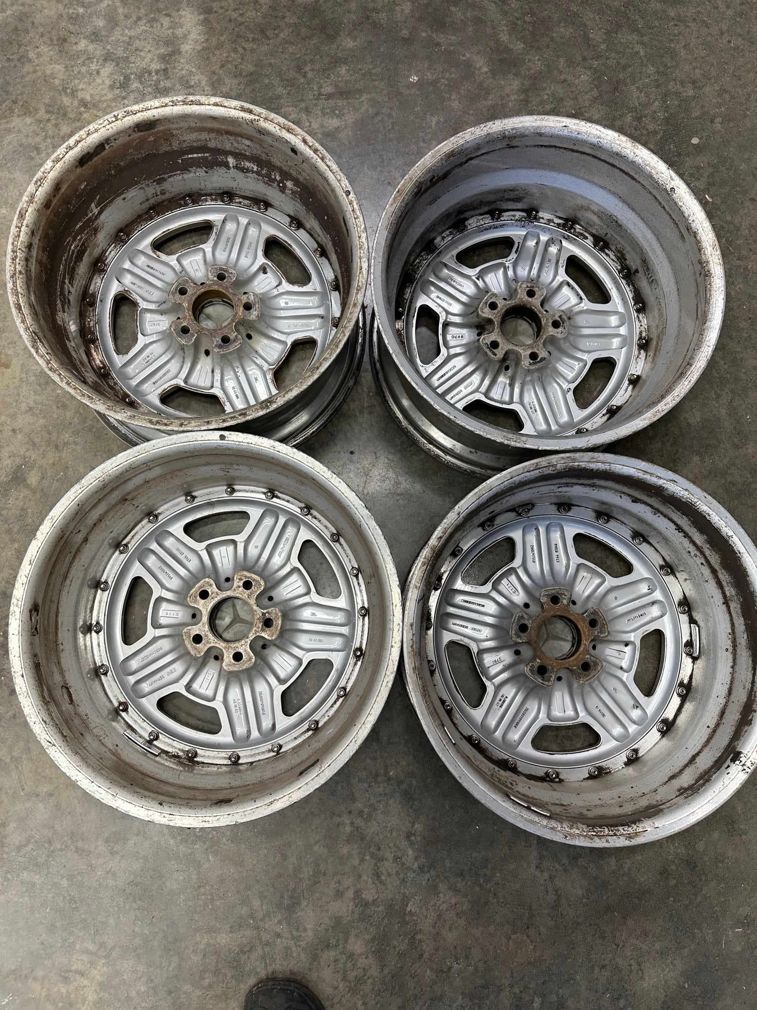Wheels and Tires/Axles - AMG BBS Aero II 18" - Used - 0  All Models - Raleigh, NC 27603, United States