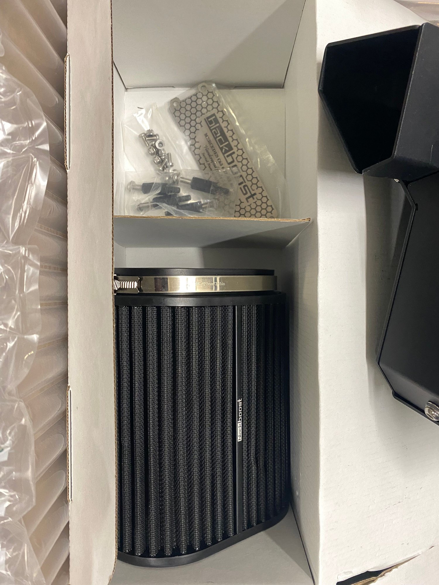 Engine - Intake/Fuel - Black Boost Air Intake for M156 for C or E class (not SL) - Used - -1 to 2025  All Models - Lake Wylie, SC 29710, United States