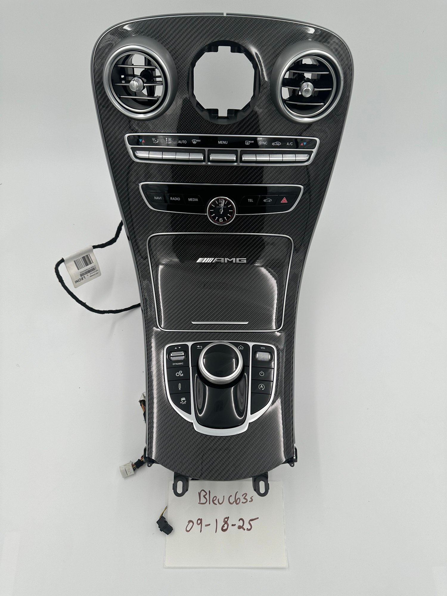 Interior/Upholstery - W205 Mercedes AMG Carbon Fiber Center Console Complete GLC C-Class - Used - 2015 to 2022 Mercedes-Benz C63 AMG S - 2015 to 2022 Mercedes-Benz GLC63 AMG S - Dallas, TX 75088, United States