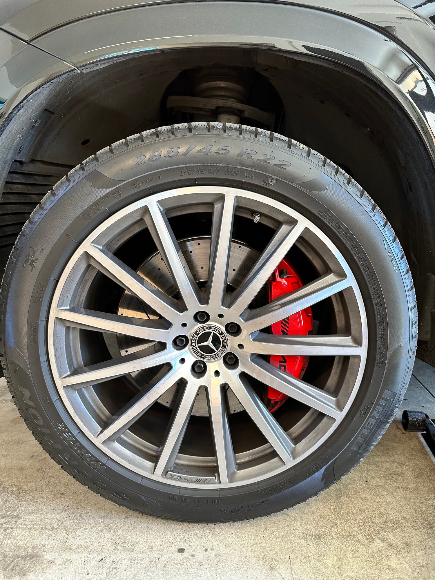 Wheels and Tires/Axles - 22” AMG Winter Wheels and Tires (285/45/R22) (barely used) - Used - All Years Mercedes-Benz All Models - Seattle, WA 98199, United States
