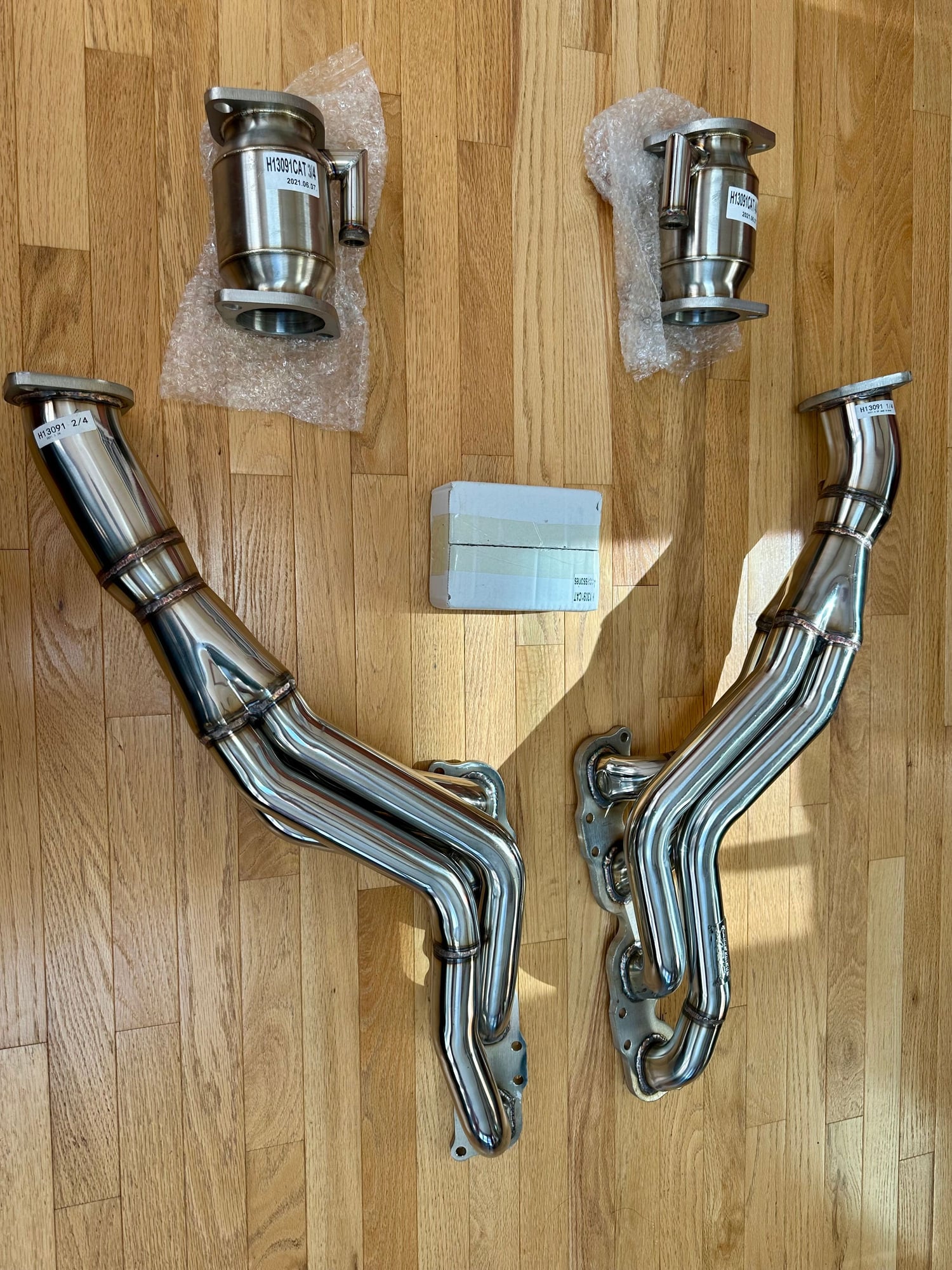Engine - Exhaust - M156 LONG TUBE HEADERS NEW - New - 2007 to 2013 Mercedes-Benz C63 AMG - 2007 to 2011 Mercedes-Benz E63 AMG - 2007 to 2011 Mercedes-Benz CLS63 AMG - New Haven, CT 06513, United States