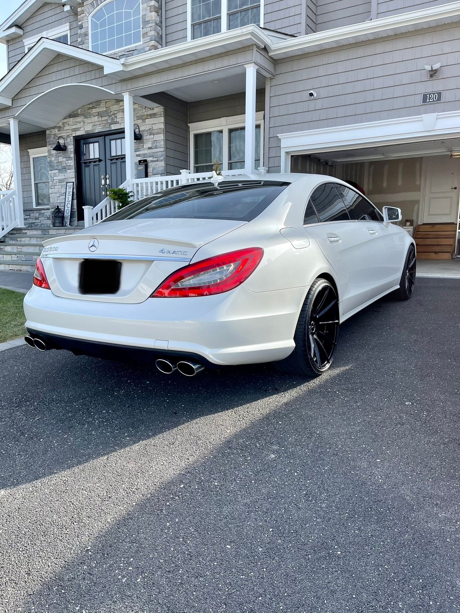 2012 Mercedes-Benz CLS550 - 2012 CLS550 4matic Stage 1 - Used - VIN WDDLJ9BB0CA050060 - 66,000 Miles - 8 cyl - AWD - Automatic - Sedan - White - Long Island, NY 11590, United States