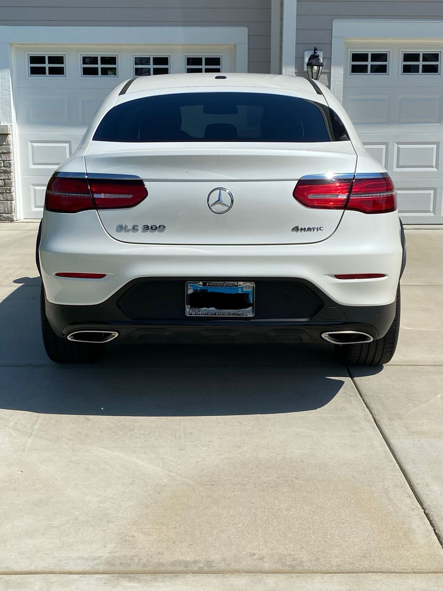 CAN I FIT AMG GLC 43 EXHAUST TIPS IN GLC 300 COUPE AMG LINE AKA