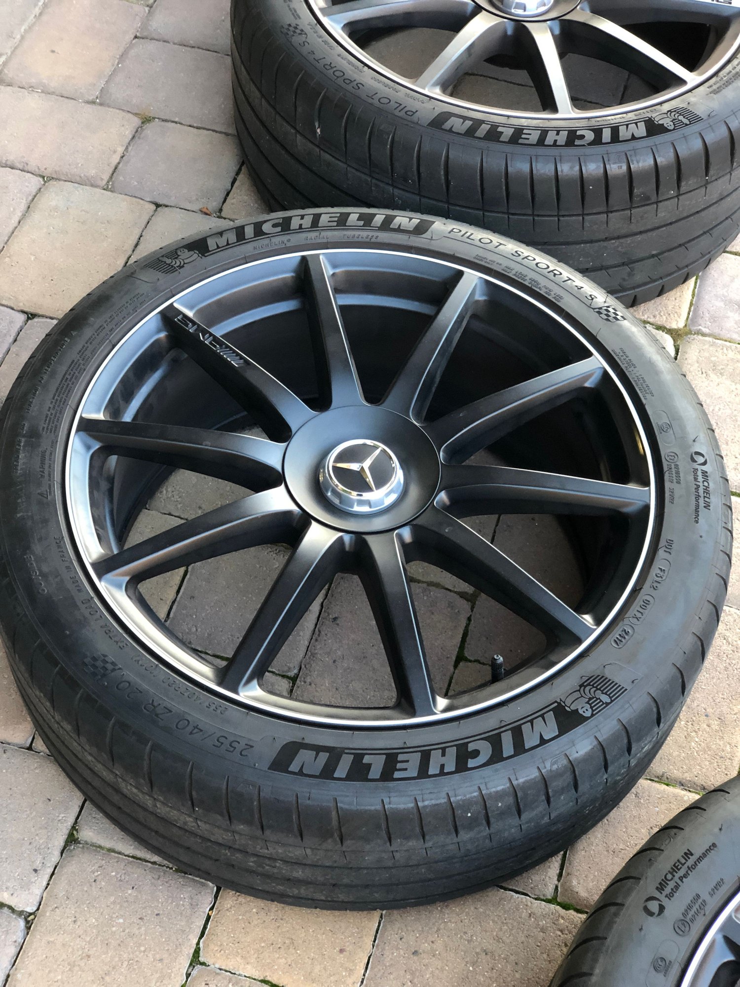 Wheels and Tires/Axles - AMG 20" forged 10-spoke wheels black finish w/ Michelin PS4S tires (for all S-Class) - Used - 2014 to 2020 Mercedes-Benz S550 - 2014 to 2020 Mercedes-Benz S63 AMG - 2014 to 2020 Mercedes-Benz S65 AMG - 2014 to 2020 Mercedes-Benz S600 - 2014 to 2020 Mercedes-Benz S560 - 2014 to 2020 Mercedes-Benz S450 - Scottsdale, AZ 85259, United States