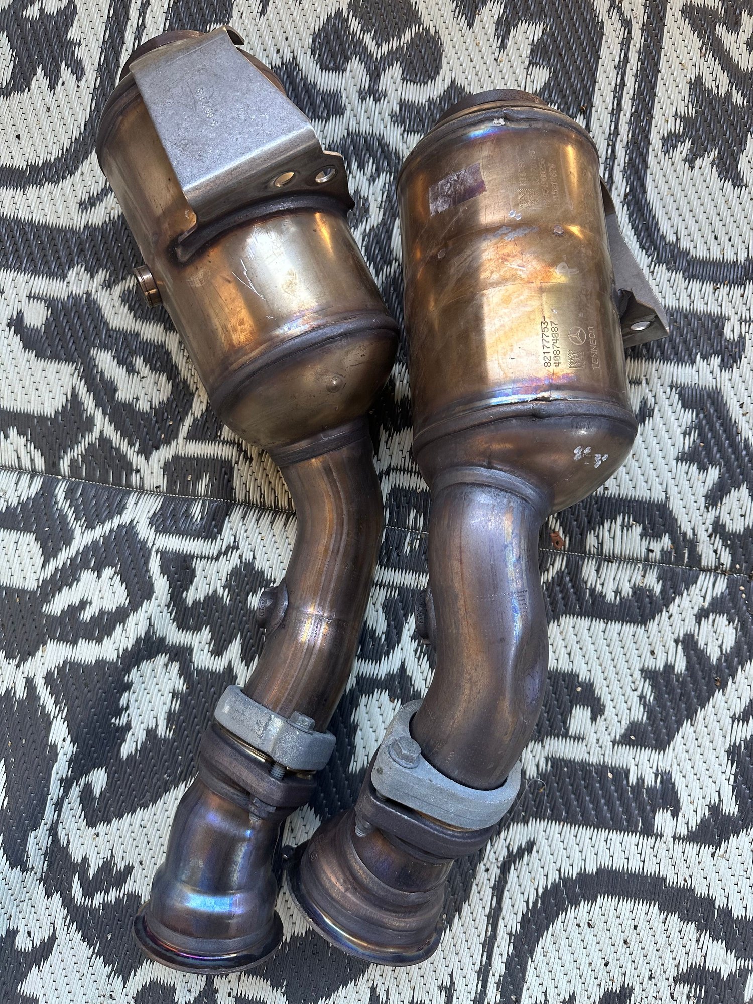 Engine - Exhaust - 2019 C43 AMG catalytic converters - Used - 2016 to 2024 Mercedes-Benz C43 AMG - 0  All Models - Ramona, CA 92065, United States