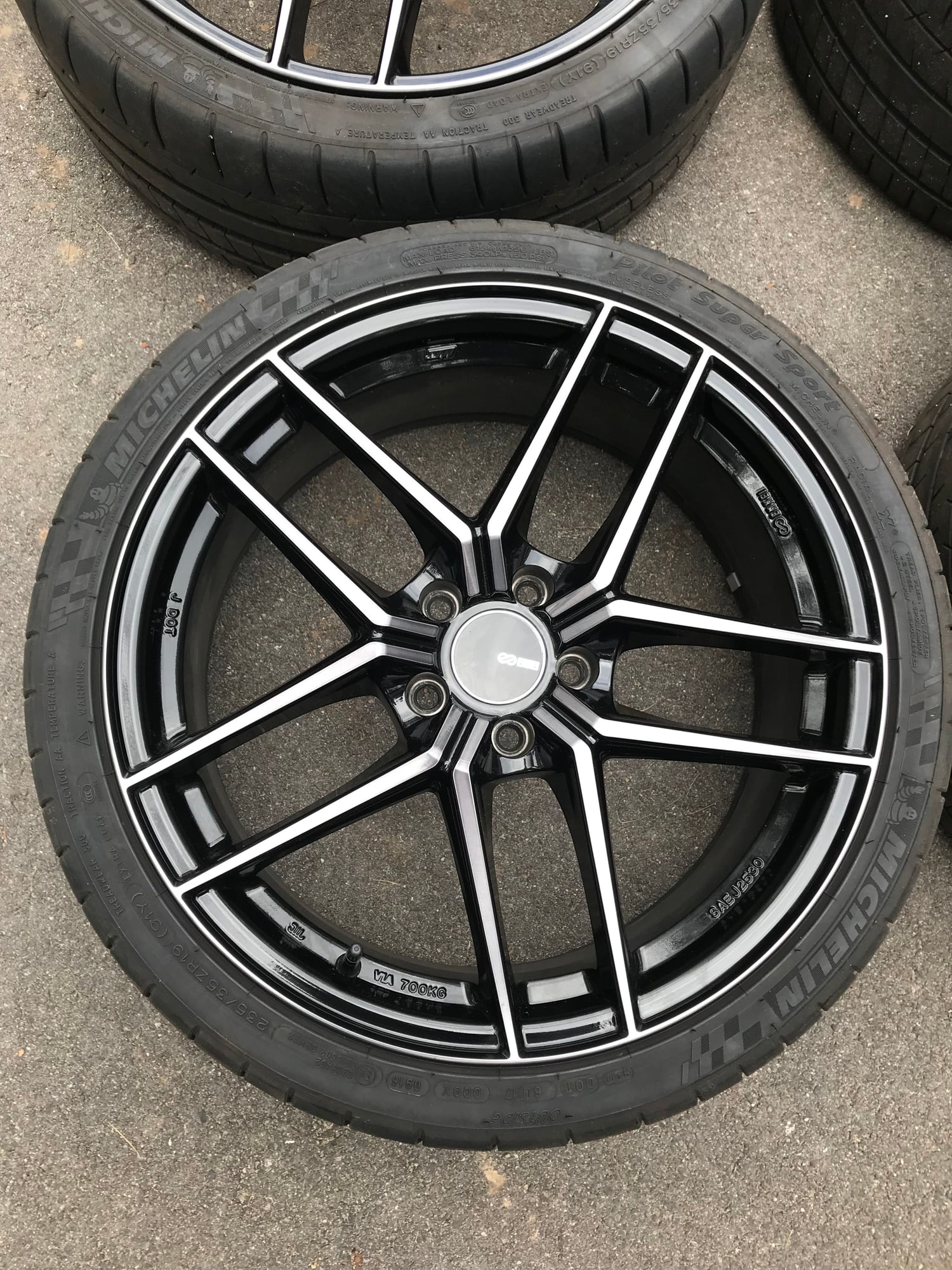 Wheels and Tires/Axles - 19" Enkei TY-5 wheels with Michelin Pilot Super Sport tires - Used - Medfield, MA 02052, United States