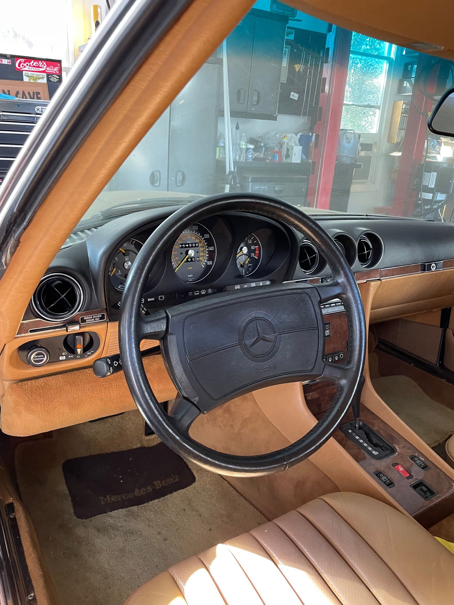 1988 Mercedes-Benz 560SL - Nice, solid car. Needs TLC - Used - VIN WDBBA48D3JA086760 - 54,532 Miles - 8 cyl - 2WD - Automatic - Convertible - Blue - Fort Mill, SC 29707, United States