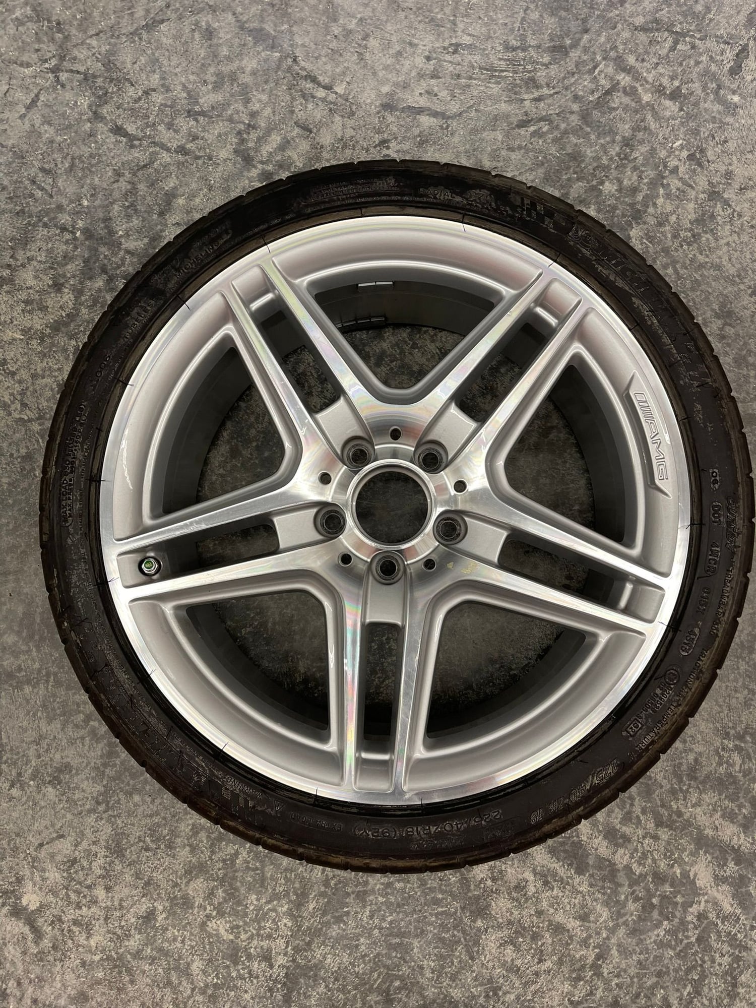 Wheels and Tires/Axles - W204: 18" AMG Staggered Wheel Set (4x Wheels) - Used - 2008 to 2014 Mercedes-Benz C300 - 2008 to 2014 Mercedes-Benz C350 - 2008 to 2014 Mercedes-Benz C250 - Lincolnshire, IL 60069, United States