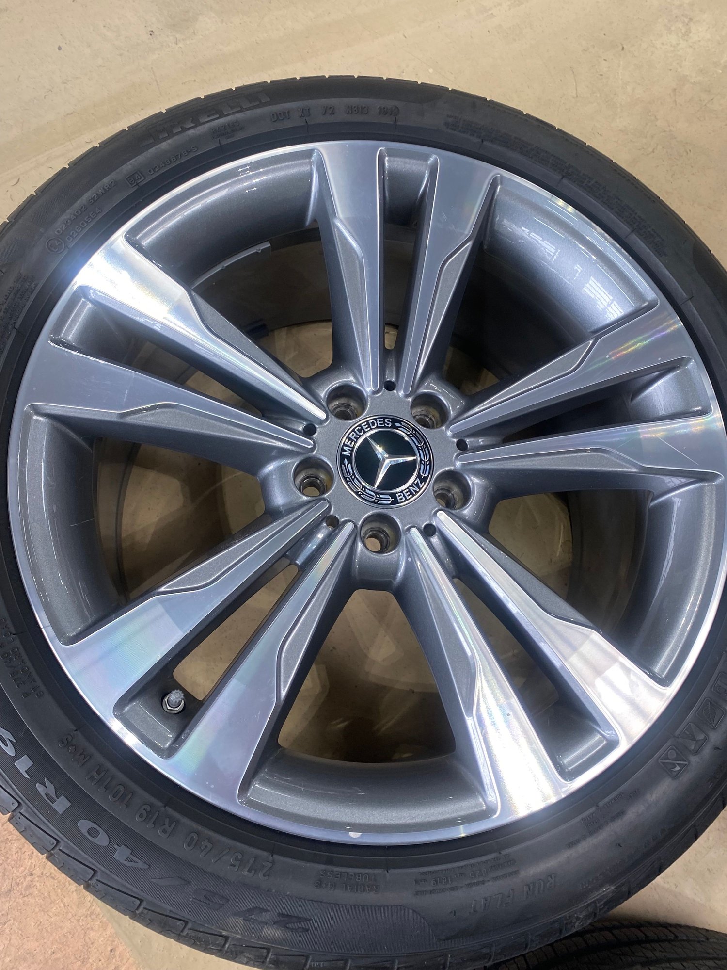 S550 OEM Rims & Tires W222 Staggered 19
