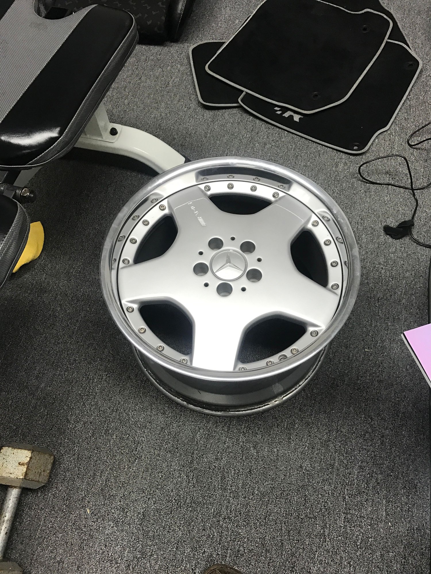 Wheels and Tires/Axles - AMG Monoblock 2 piece BBS wheels r129 18 inch - Used - Socal, CA 92869, United States