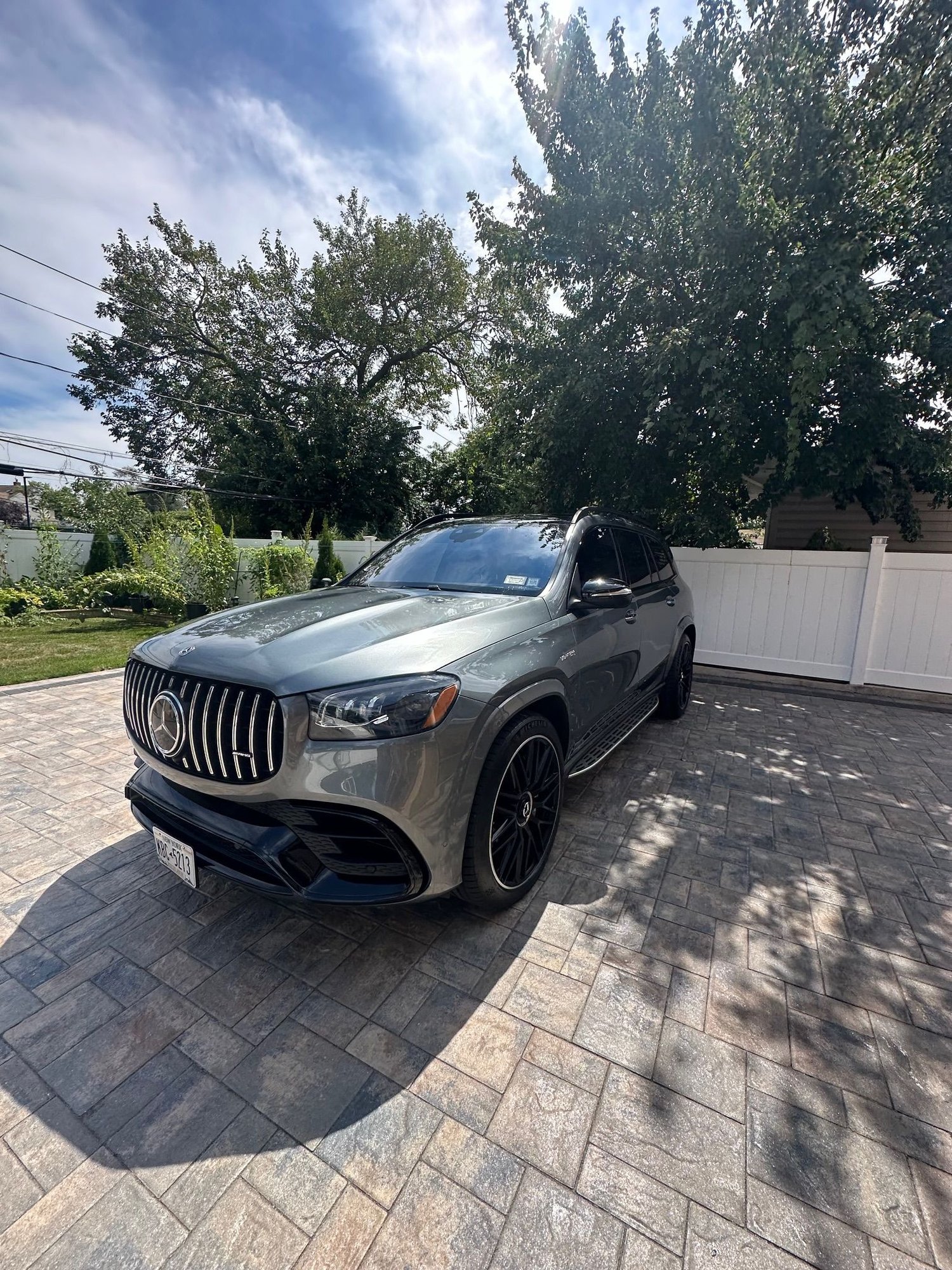 2021 Mercedes-Benz GLS-Class - FOR SALE: 2021 Mercedes Benz GLS 63 AMG - Used - VIN 4JGFF8KE4MA154786 - 36,000 Miles - 8 cyl - AWD - Automatic - SUV - Gray - Franklin Square, NY 11580, United States