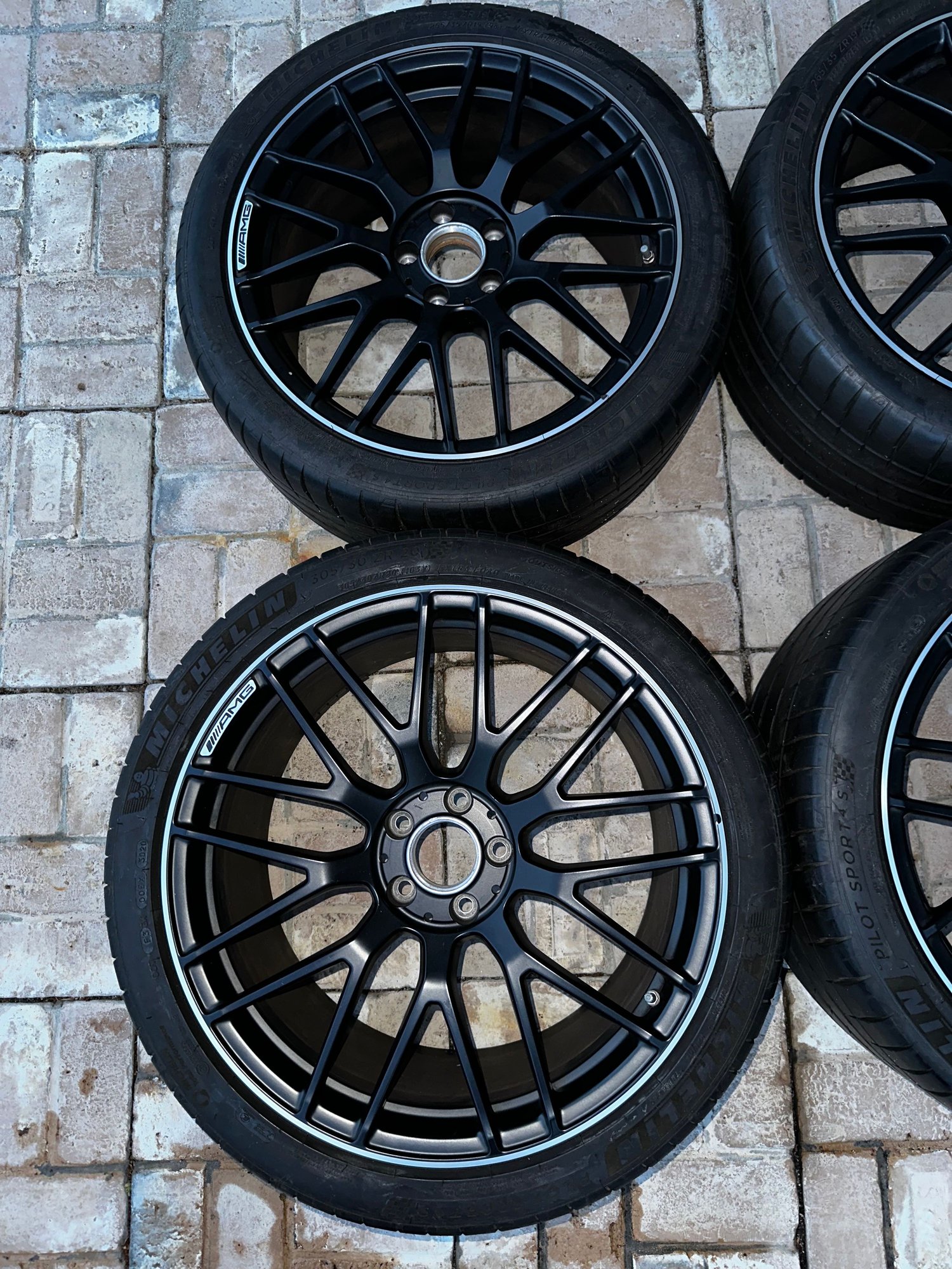 Wheels and Tires/Axles - MERCEDES AMG GT RIMS WHEELS MICHELIN TIRES STOCK FACTORY OEM - Used - All Years  All Models - Cypress, CA 90630, United States