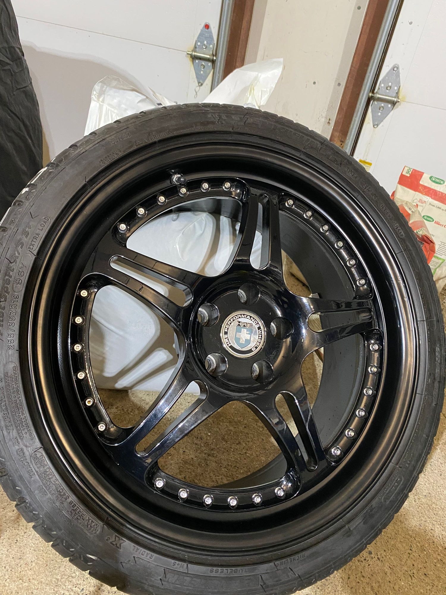 Wheels and Tires/Axles - HRE 547 - 19" Forged 3 Piece Wheels WITH Michelin Tires - Used - 0  All Models - Wayne, NJ 07470, United States