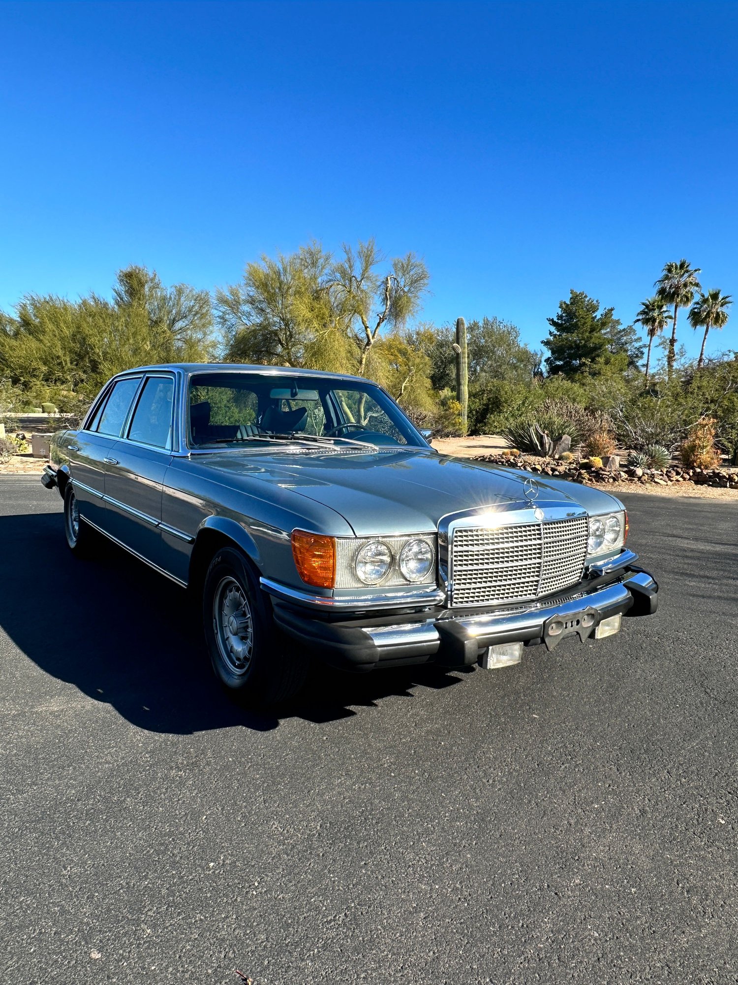 1977 Mercedes-Benz 450SEL - 1977 Mercedes 450 SEL California car with 80,000 Miles - Used - VIN 11603312066665 - 80,000 Miles - 8 cyl - 2WD - Automatic - Sedan - Blue - Scottsdale, AZ 85255, United States