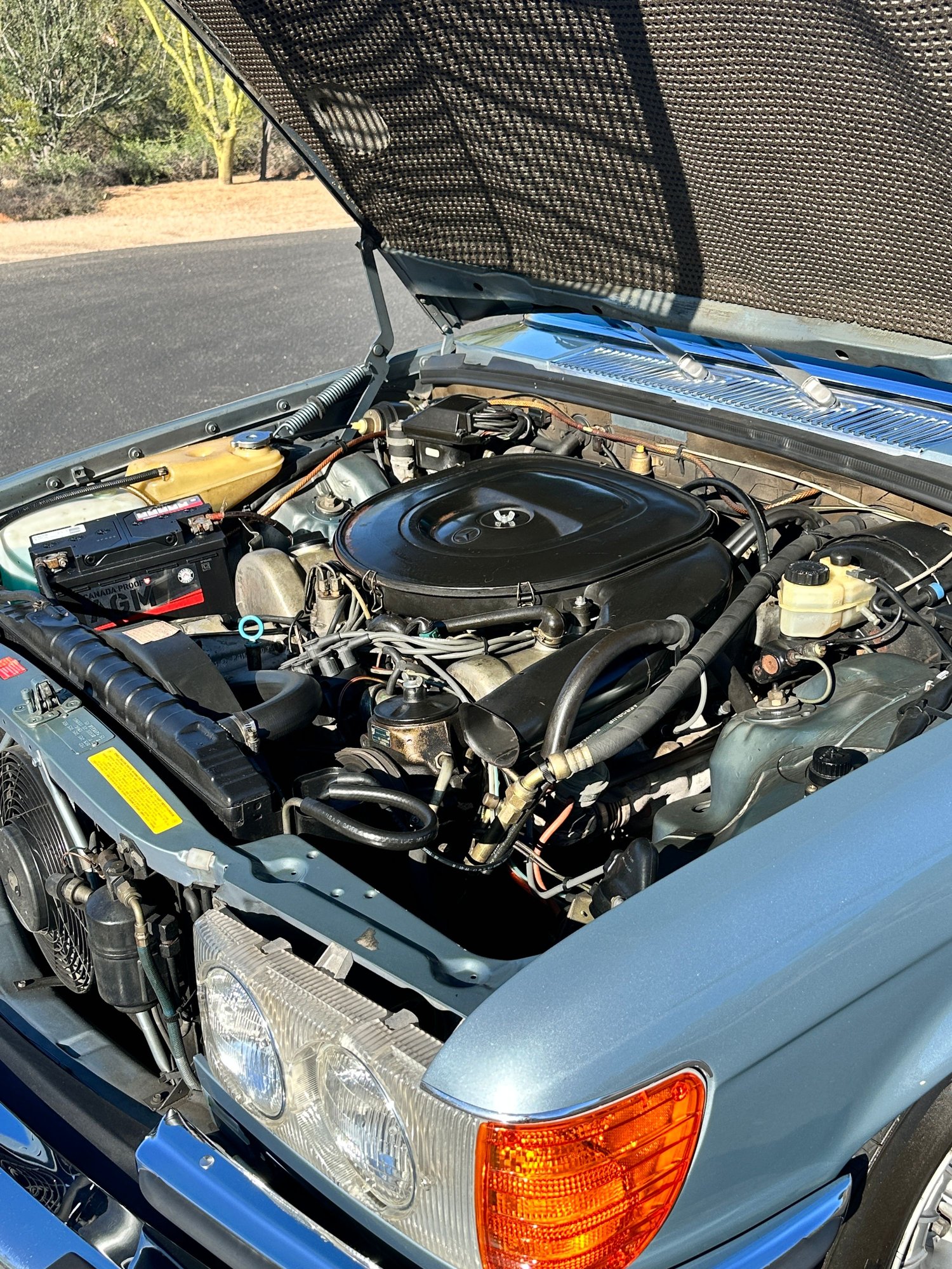 1977 Mercedes-Benz 450SEL - 1977 Mercedes 450 SEL California car with 80,000 Miles - Used - VIN 11603312066665 - 80,000 Miles - 8 cyl - 2WD - Automatic - Sedan - Blue - Scottsdale, AZ 85255, United States