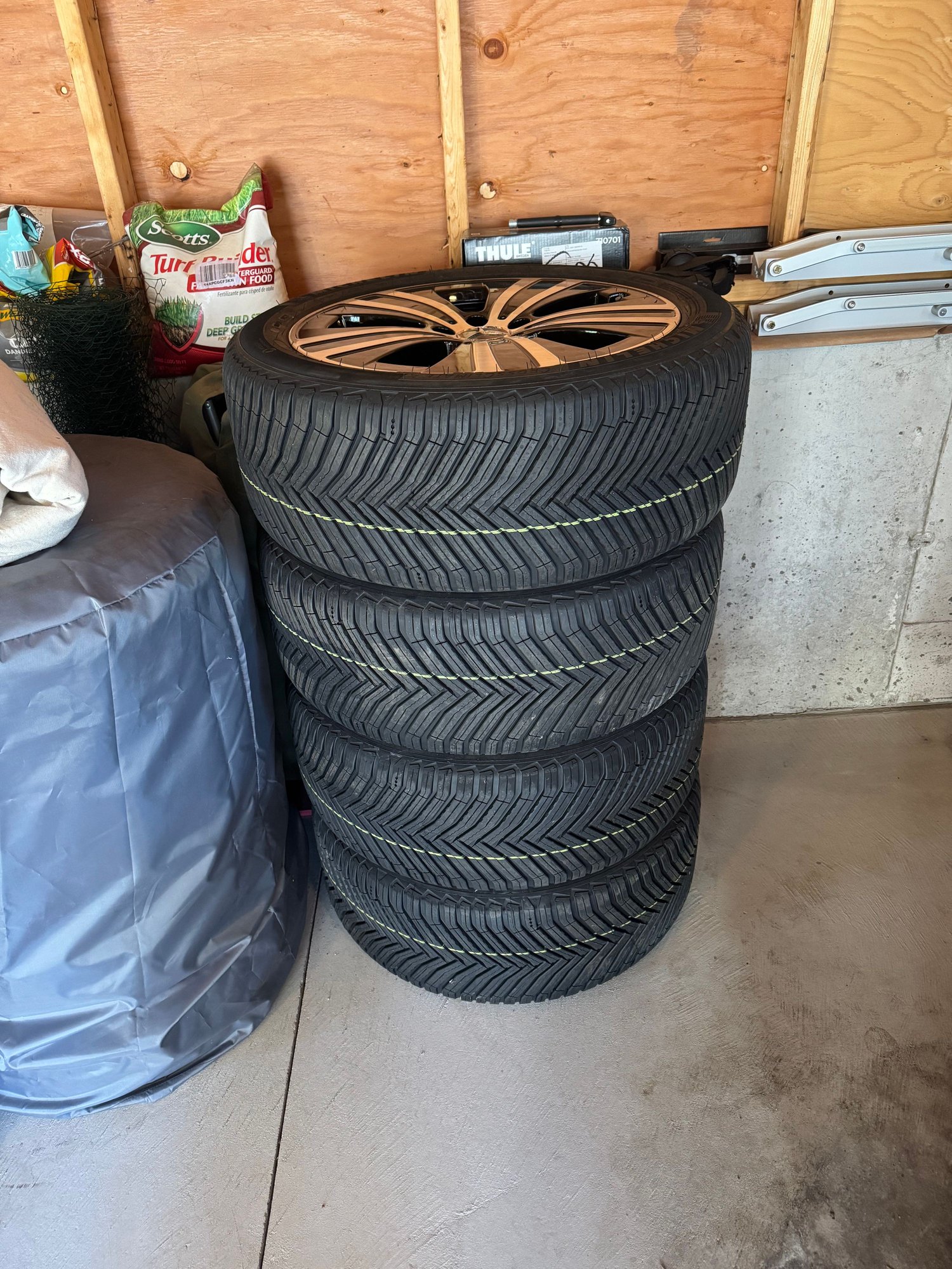 Wheels and Tires/Axles - Brand New 19 Inch Mercedes Wheels + Cross Climate 2 Tires (originally for EQE Sedan) - New - 2022 to 2025 Mercedes-Benz EQE-Class - Brookline, MA 02445, United States