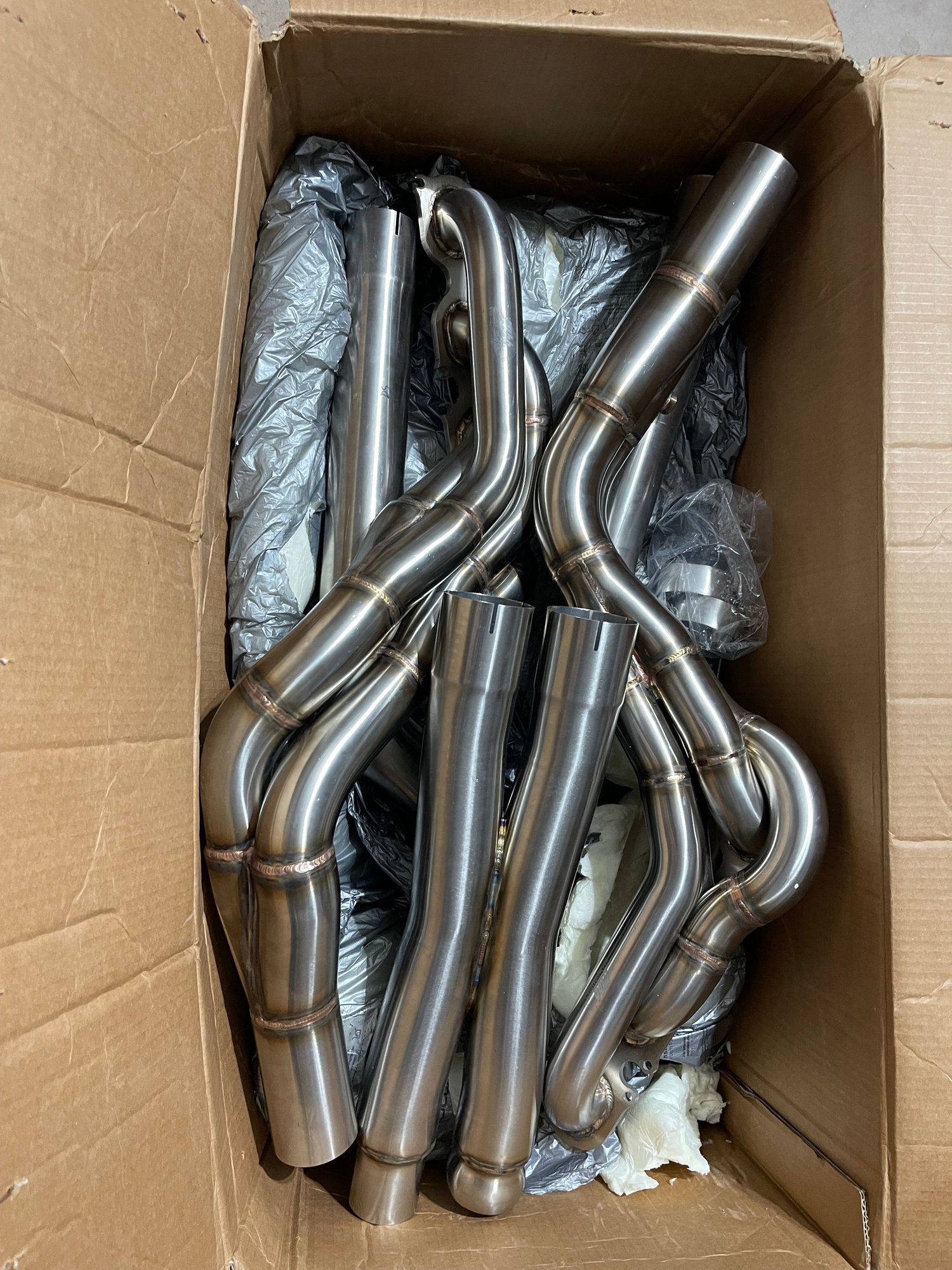 Engine - Exhaust - MBH Long Tube Headers + Mid Section with Xpipe W204 C63 - New - 2008 to 2015 Mercedes-Benz C63 AMG - San Jose, CA 95112, United States