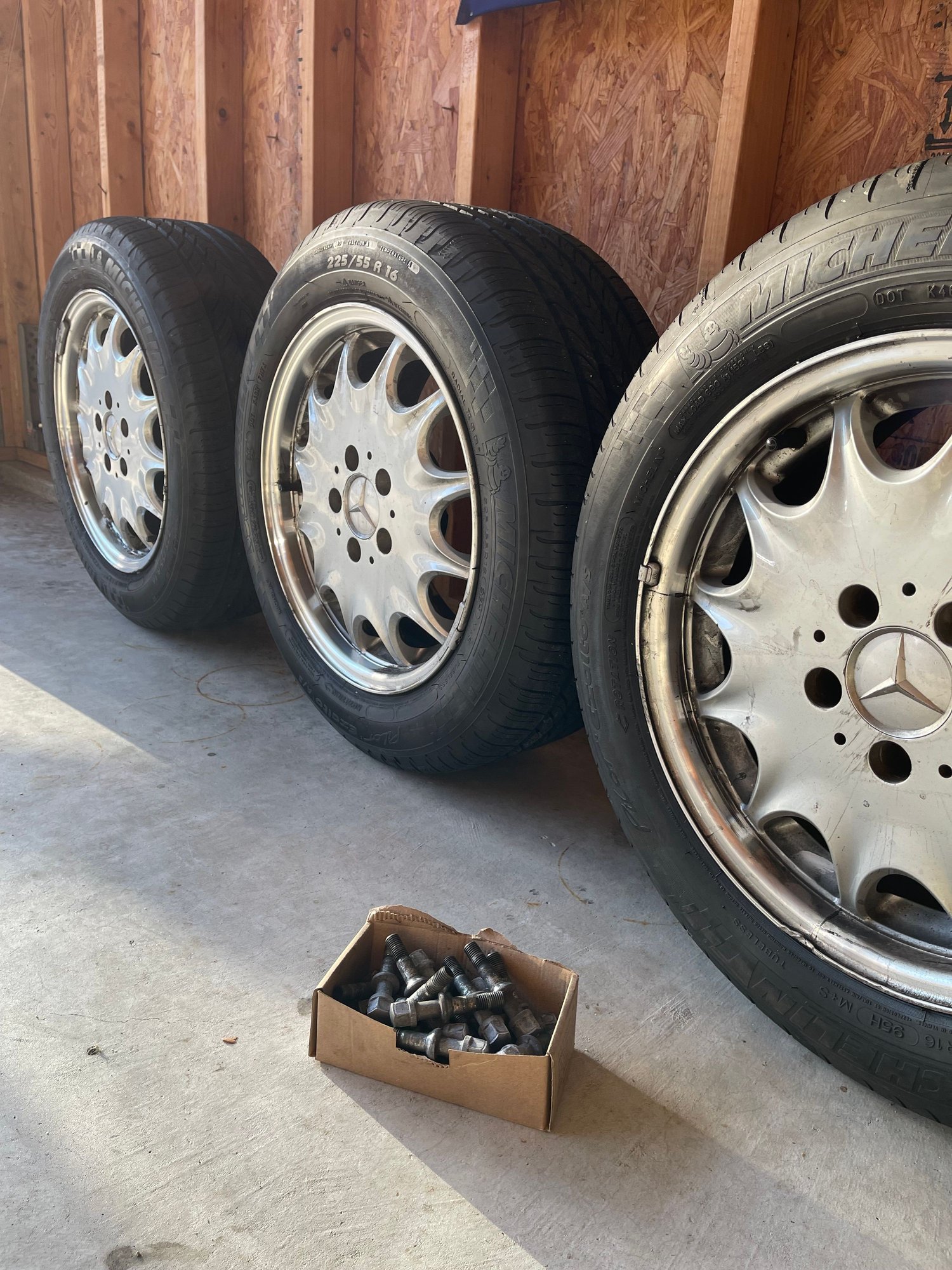 Wheels and Tires/Axles - OEM wheels with Michelin tires - Used - All Years Mercedes-Benz All Models - Summerville, SC 29485, United States