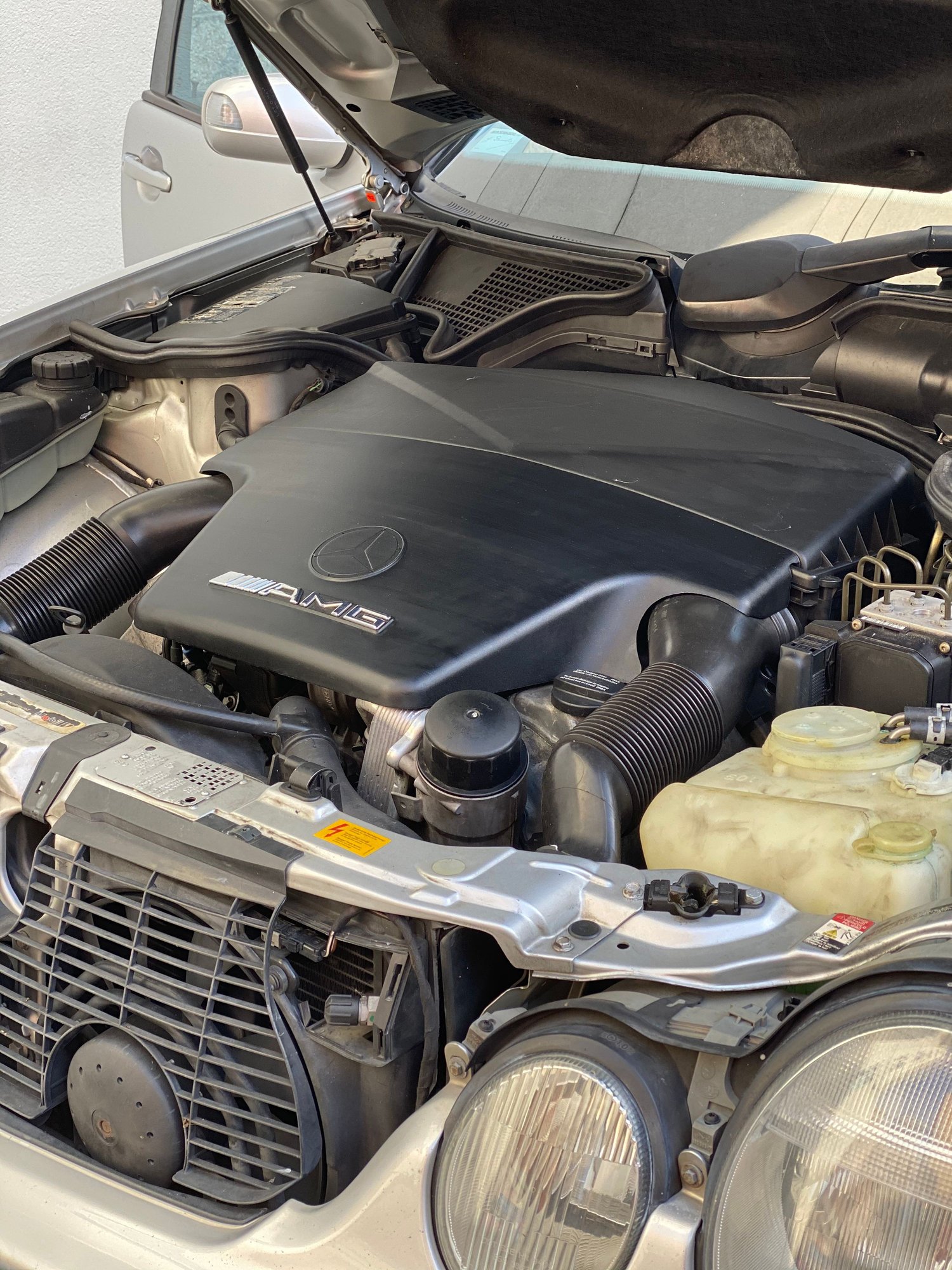 2002 Mercedes-Benz E55 AMG - 2002 E55 AMG Silver/Black (Clean title, no accidents) - Used - VIN WDBJF74J62B393717 - 144,000 Miles - 8 cyl - 2WD - Automatic - Sedan - Silver - Los Angeles, CA 90015, United States