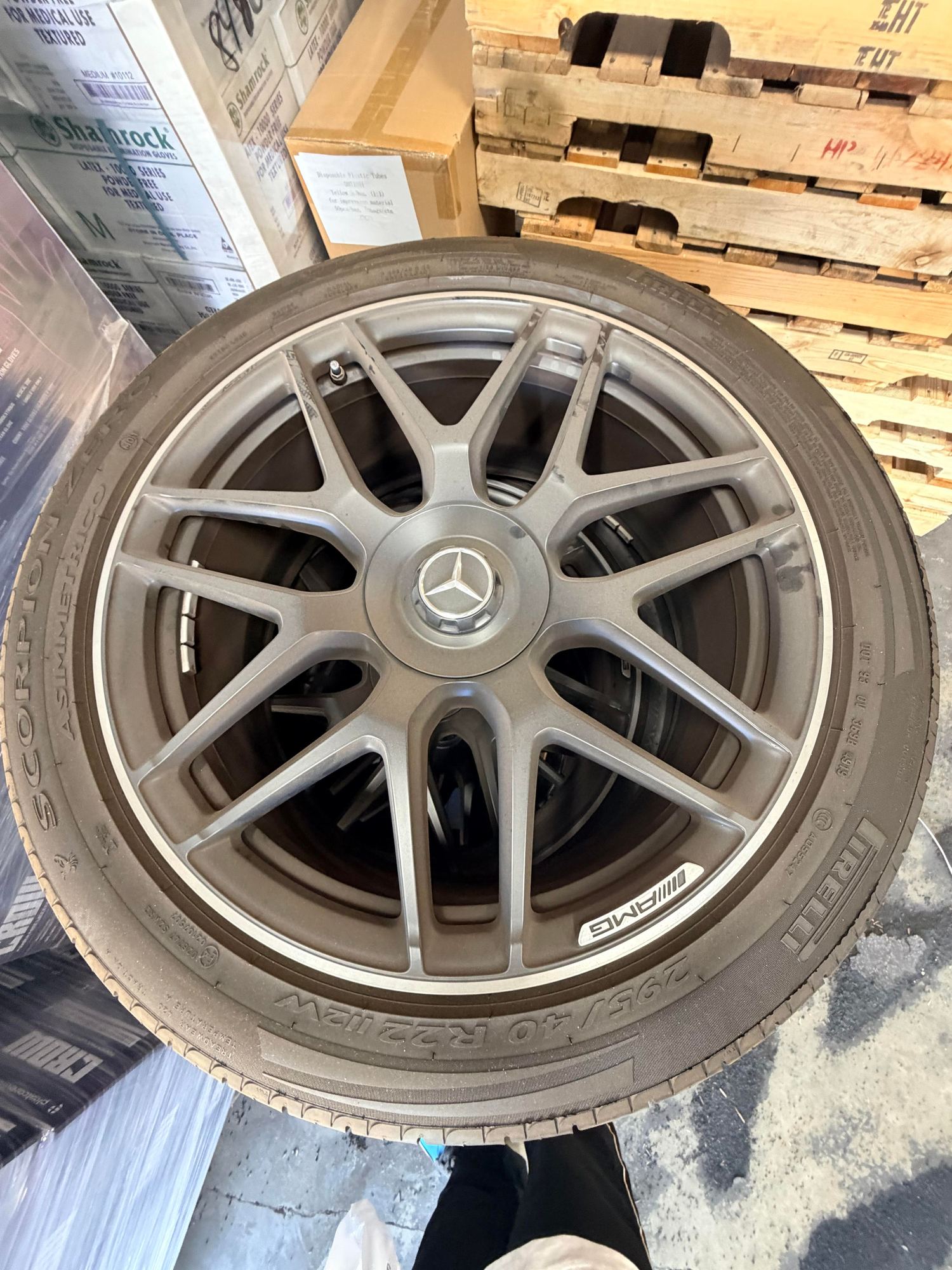 Wheels and Tires/Axles - OEM Mercedes G63 AMG Factory Wheels Rims G-Wagon G550 G500 Stock Set - Used - 2019 to 2027 Mercedes-Benz G-Class - Los Angeles, CA 91311, United States