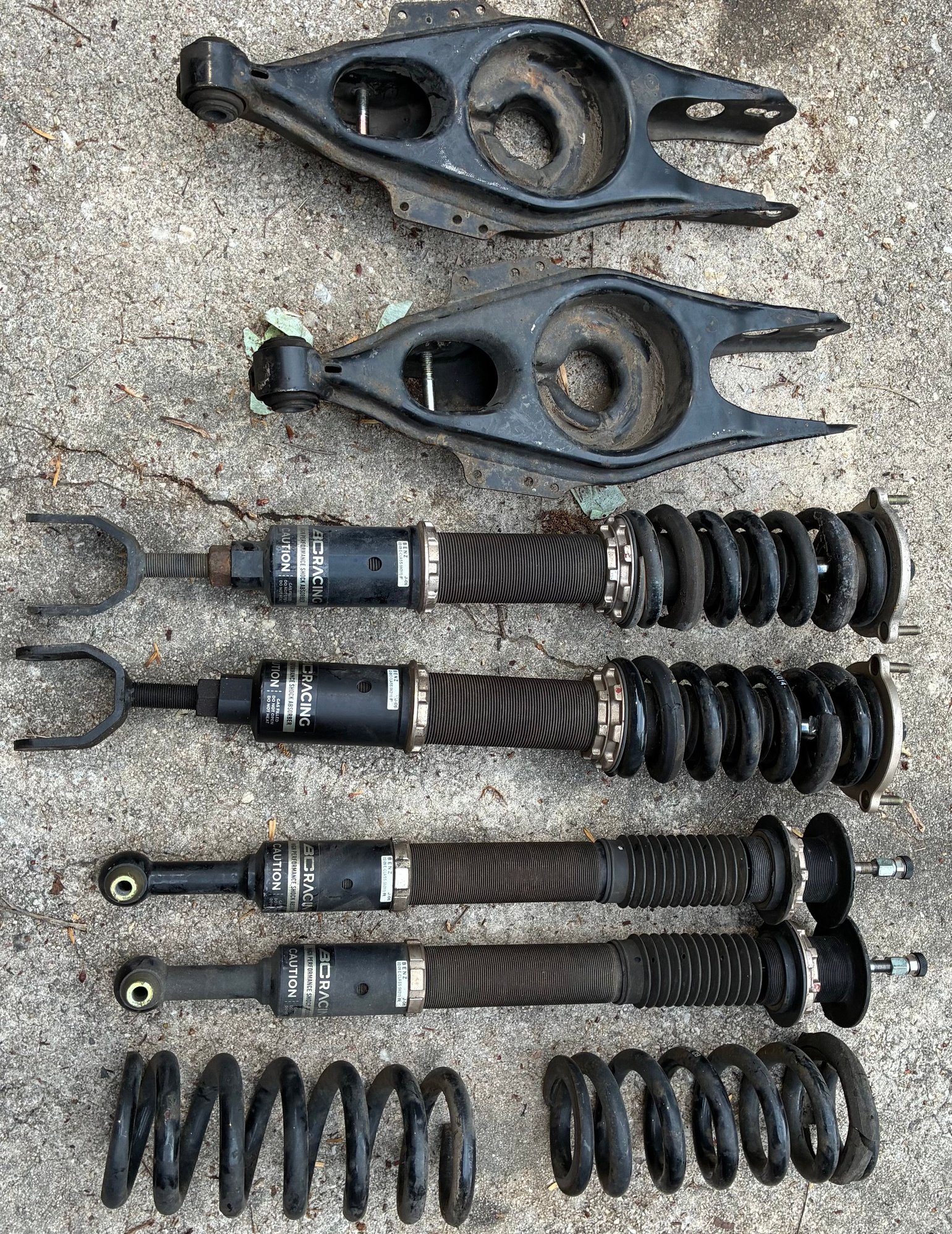 Steering/Suspension - W211 E55 BC Racing Coilovers - Used - 2003 to 2006 Mercedes-Benz E55 AMG - Charlotte, NC 28214, United States