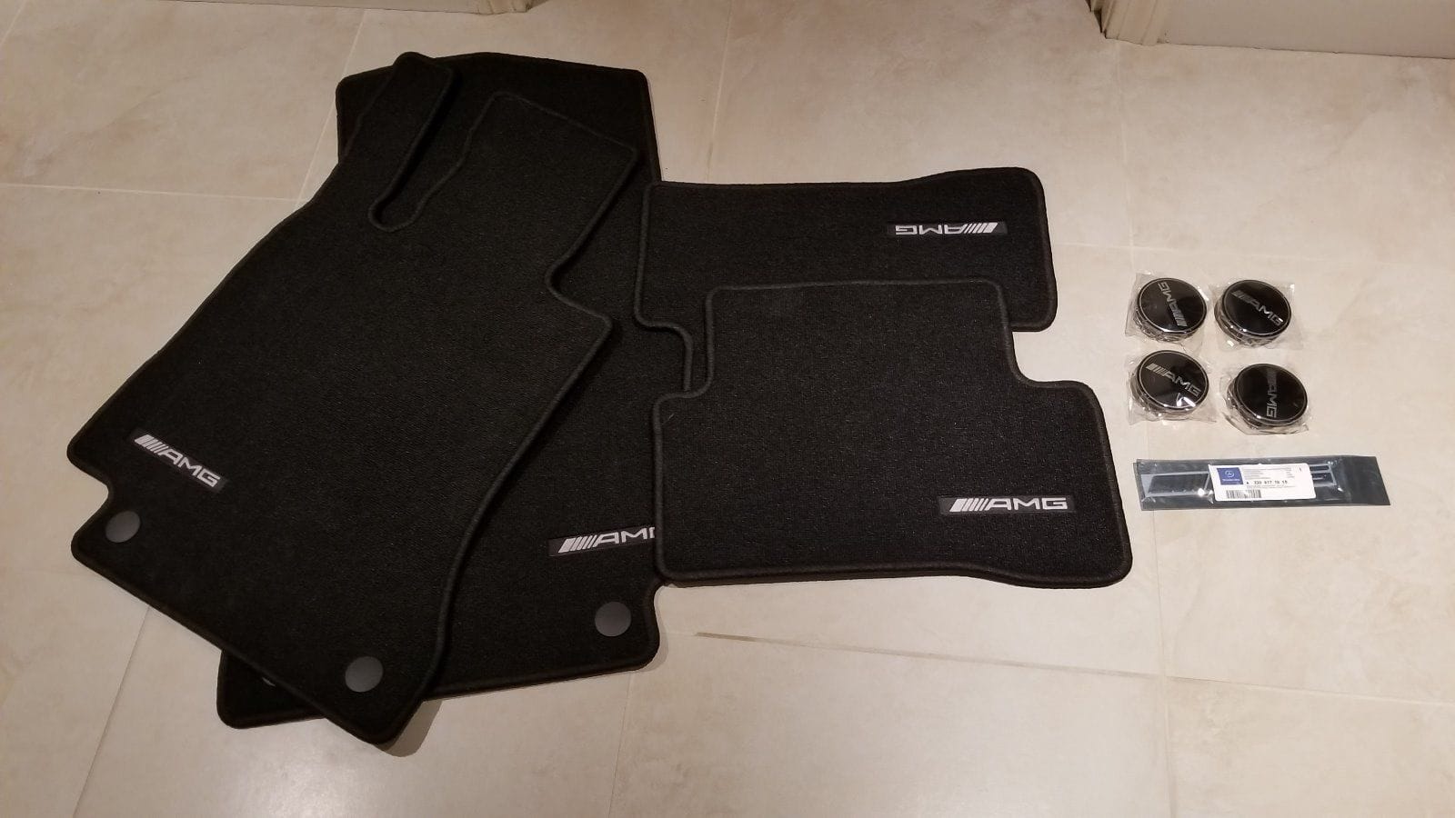 Interior/Upholstery - Brand new front and rear AMG carpet set never used from 2016 Mercedes C450AMG plus - New - 2016 to 2017 Mercedes-Benz C450 AMG - East Greenwich, RI 02818, United States