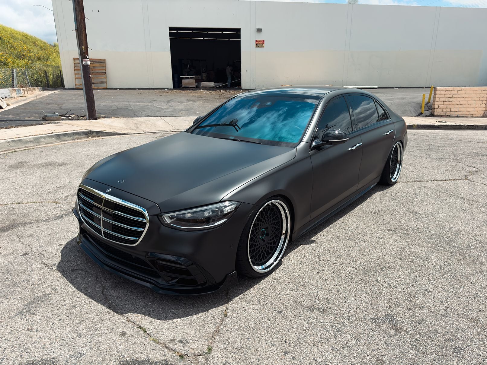 2023 Mercedes-Benz S-Class - BRABUS MERCEDES BENZ S500 FOR SALE W/ XPEL STEALTH FULL WRAP - Used - VIN W1K6G6DB4PA218182 - 10,800 Miles - 6 cyl - AWD - Automatic - Sedan - Other - Los Angeles, CA 91604, United States